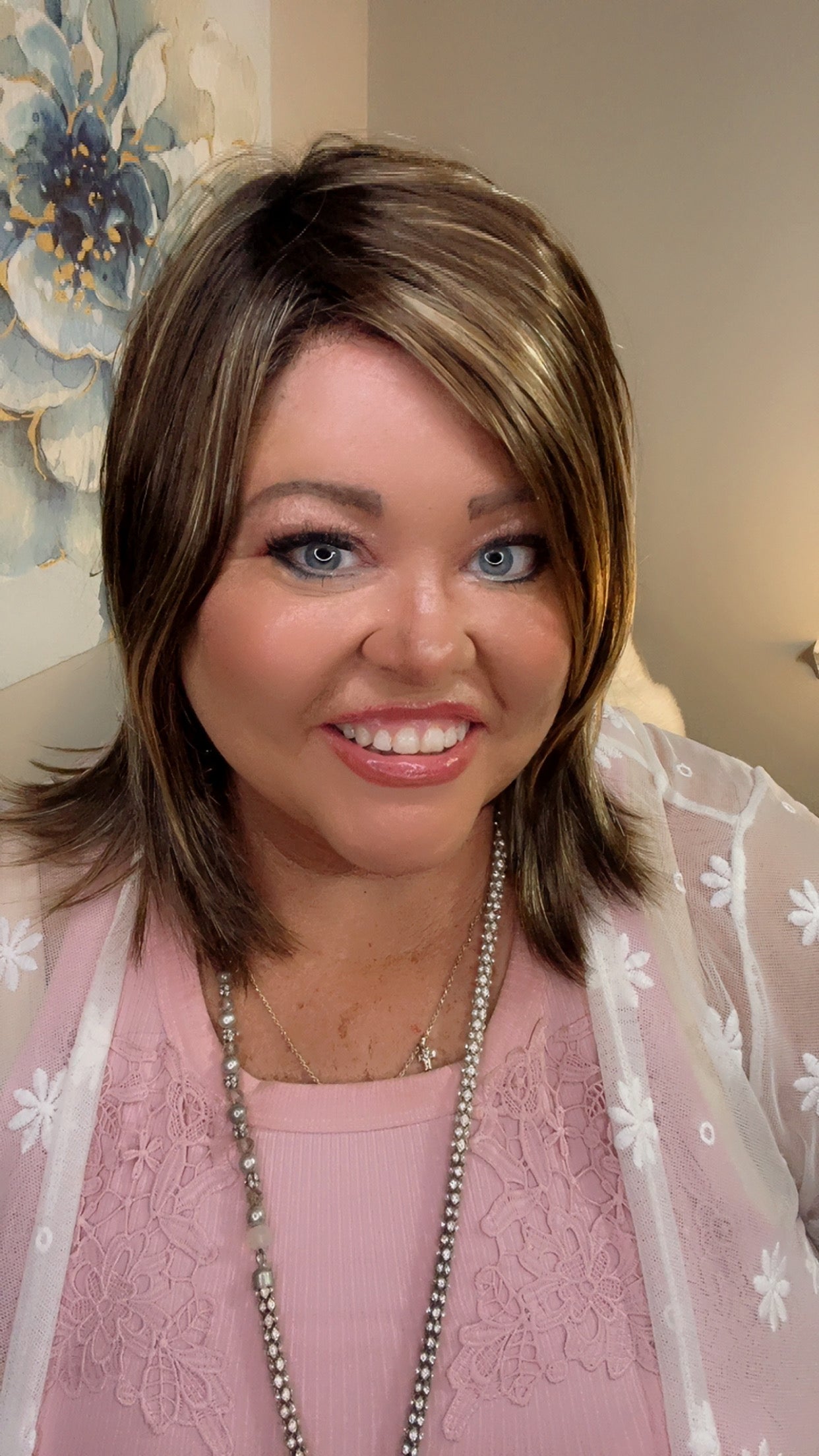 Peluca de lujo Julia Caramel Flame Latte NHS Signature PA1