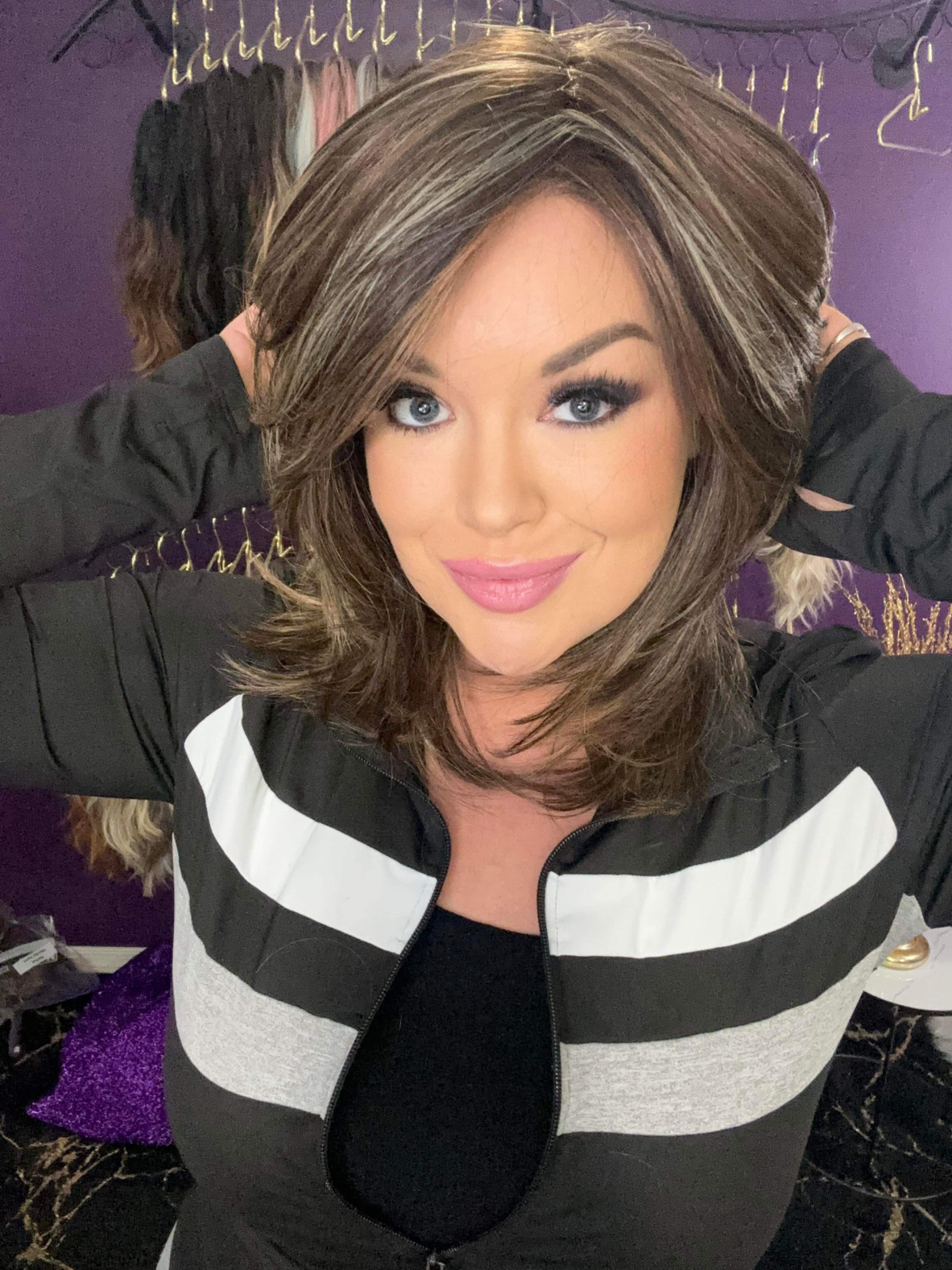 Gianna Chocolate Truffle HS Comfort Luxury Wig CA1