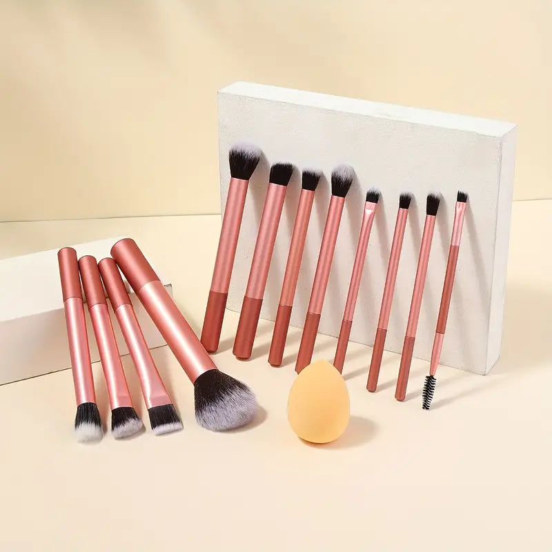 Beginners Makeup Brush 12pc Set -A139