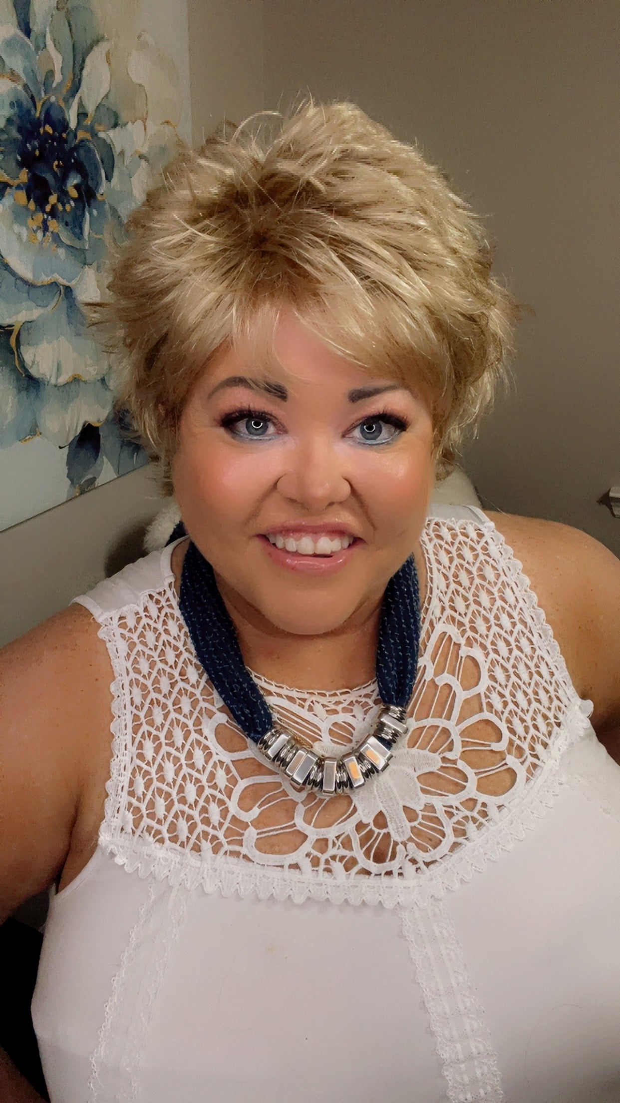 Dana Satin Gold NHS Premium Luxury Wig FL1