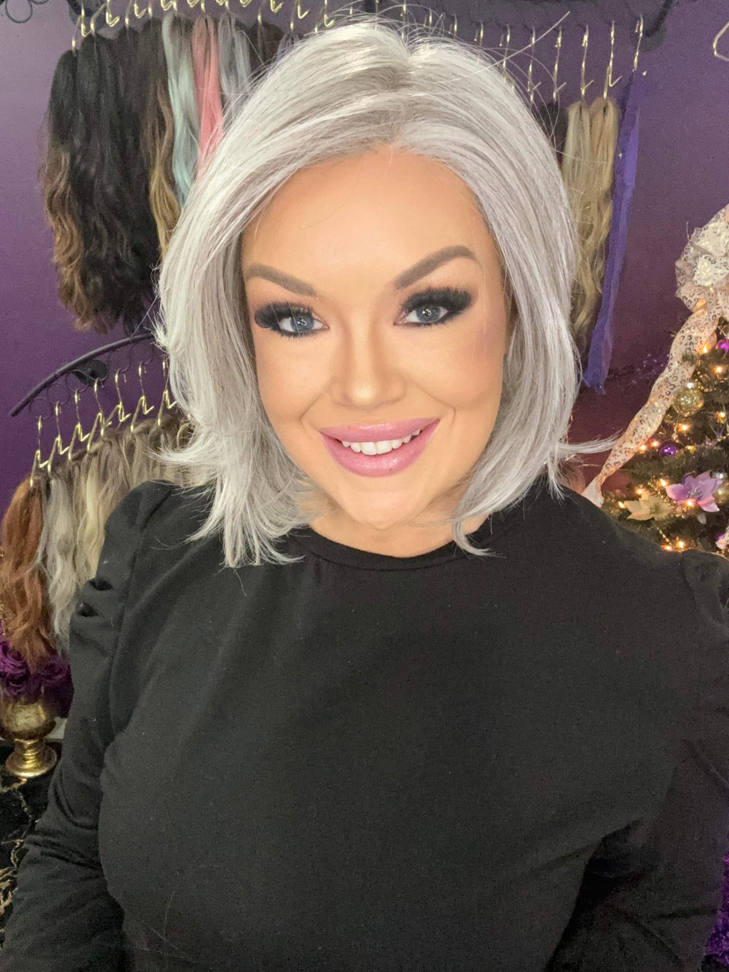 Amelia Silver Sterling HS Comfort Luxury Wig *Sample A NOT RETURNABLE*