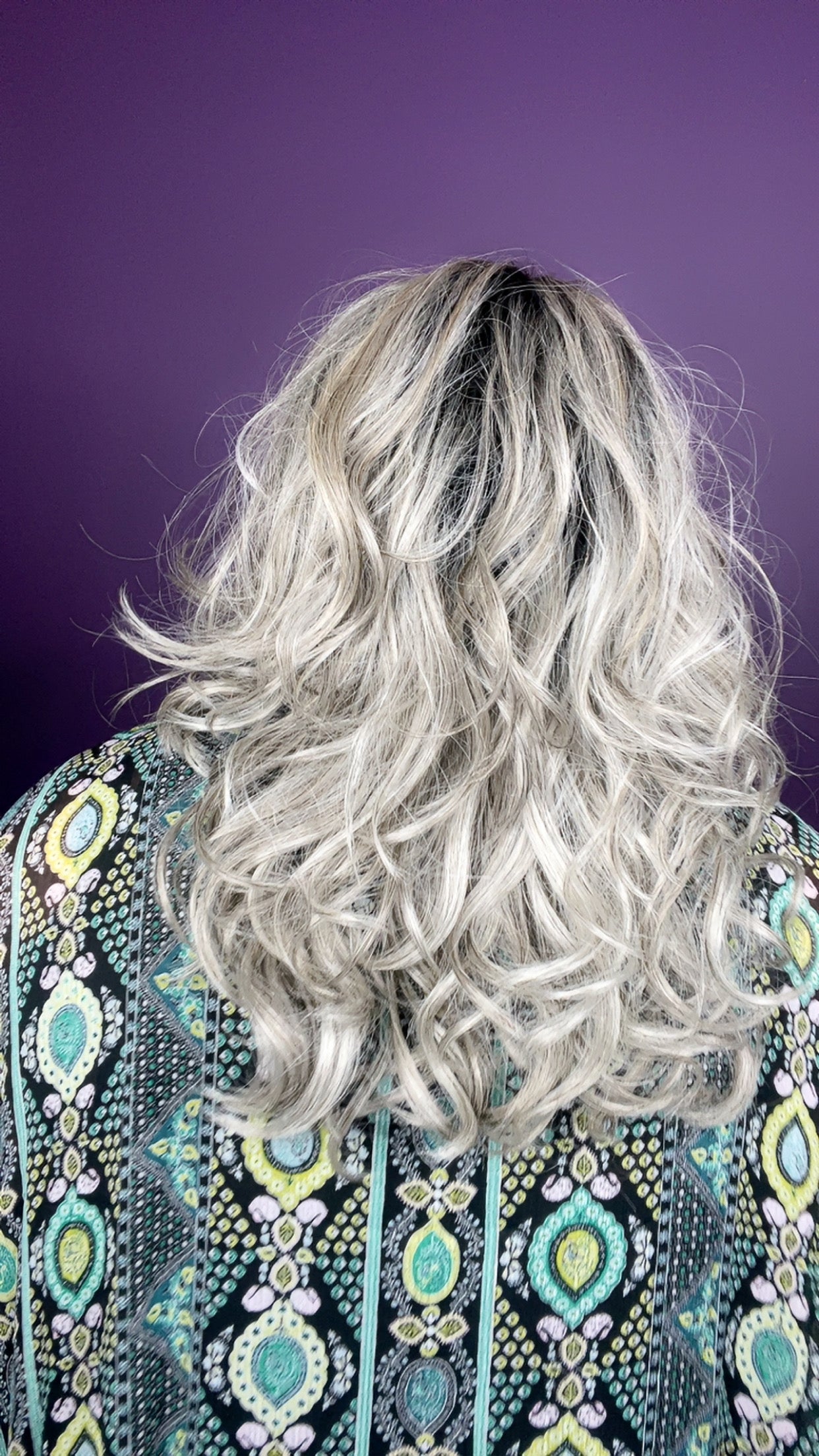 Mina Smoked Silver Cream Signature Luxury Wig HS PA1