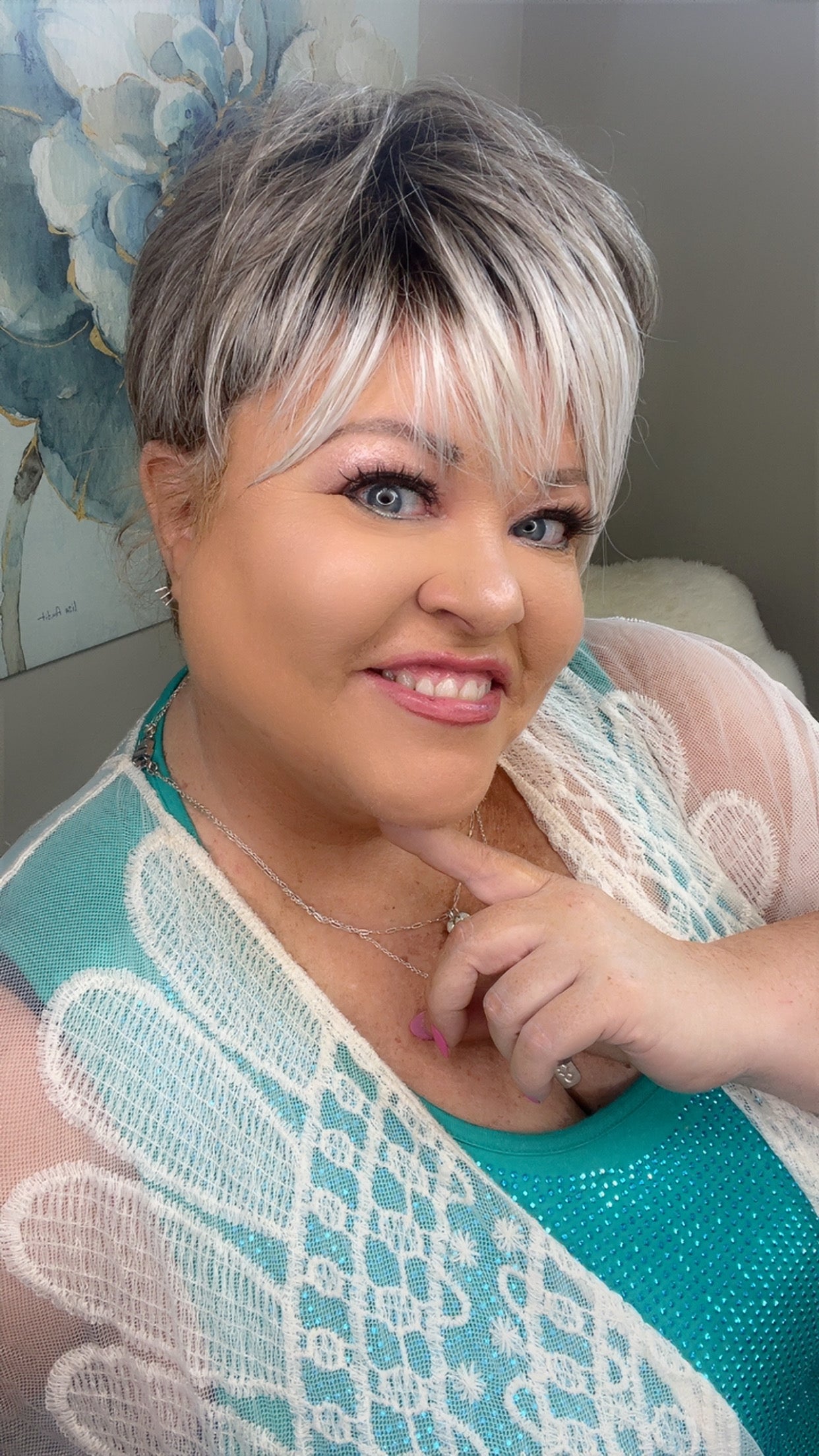 Alice Silver Fox HS Premium Luxury Wig FL1