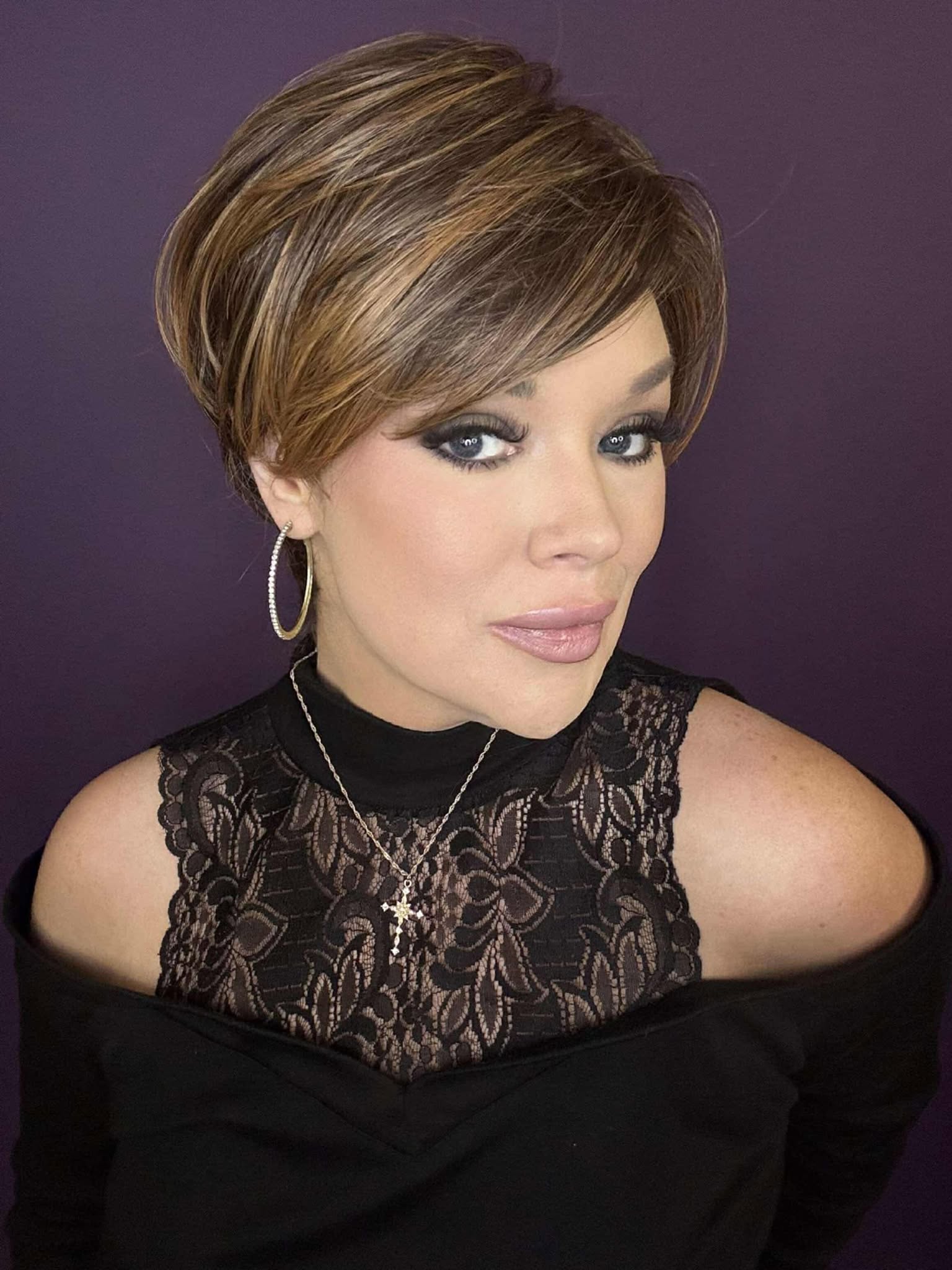 Kim Spiced Cedar HS Comfort Luxury Wig CA1