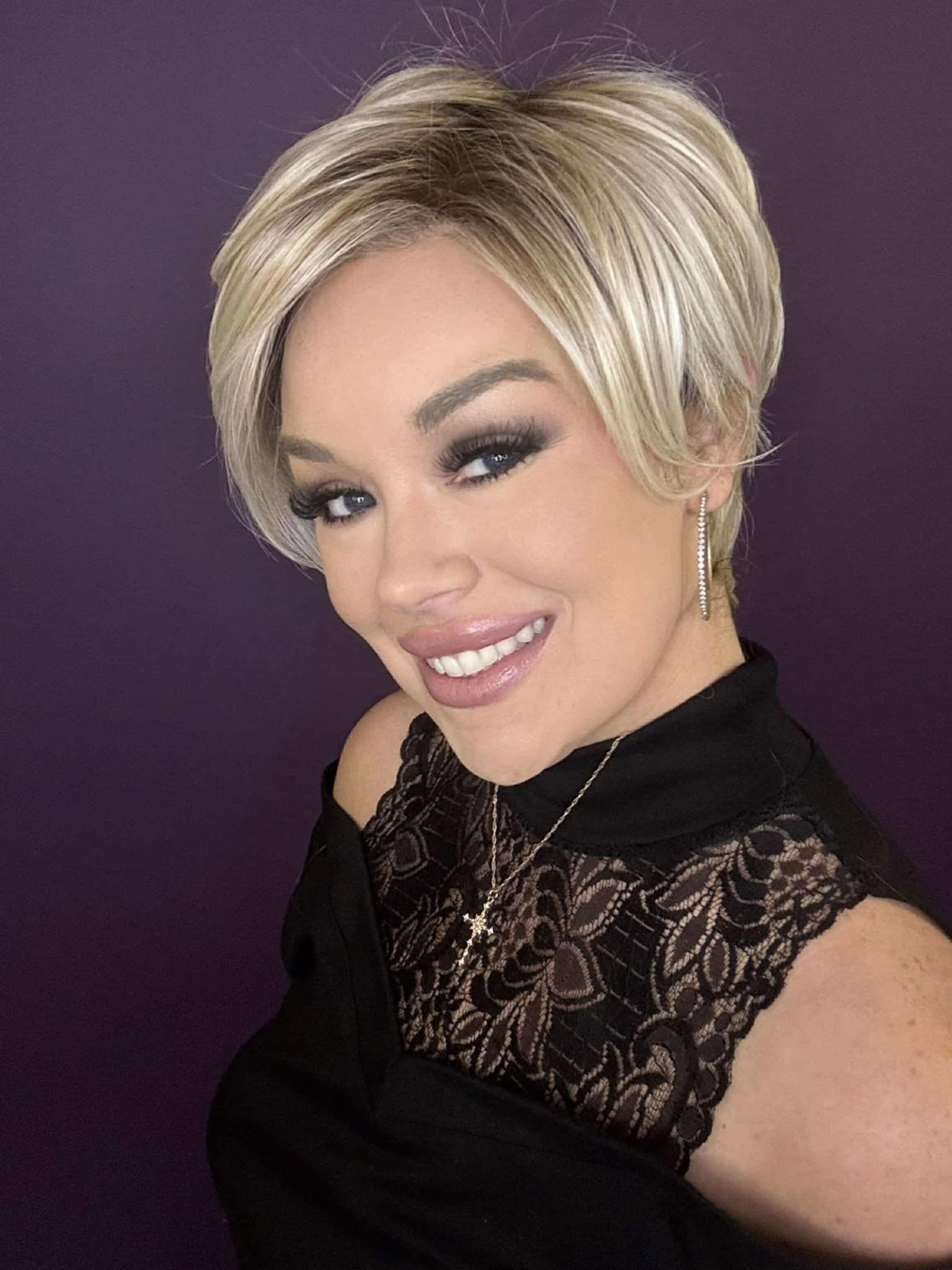 Kim Vanilla Frappe Blonde HS Comfort Luxury Wig CA1