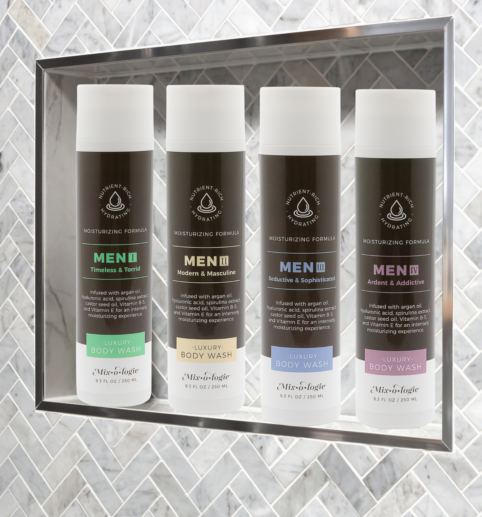 Luxury Body Wash - Men's I (Timeless & Torrid)