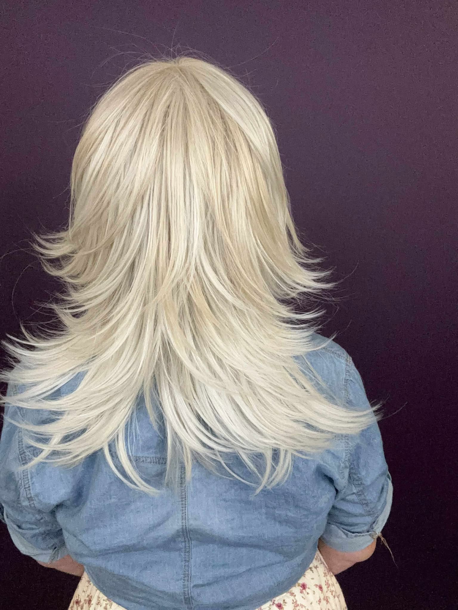 Violet Platinum Vanilla HS Premium Luxury Wig FL1