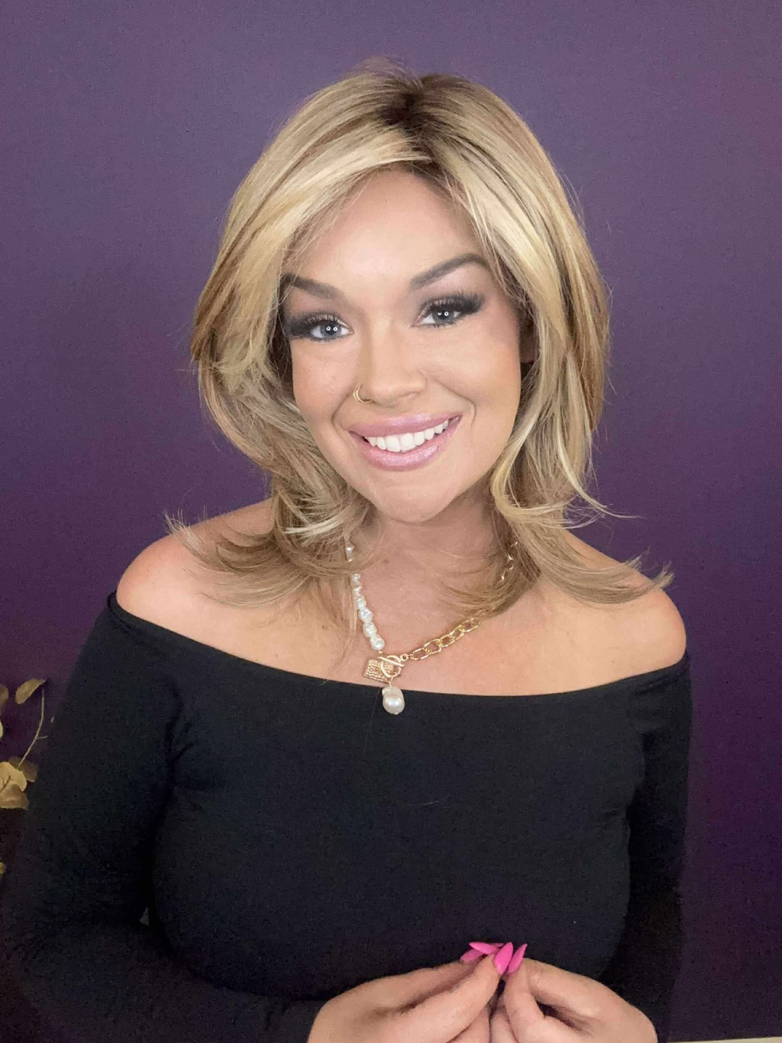 Nicola Endless Caribbean Sunset HS Premium Luxury Wig NF FL1