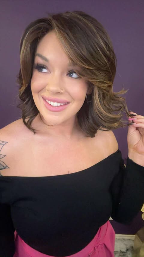 Eliza Chestnut Brulee HS HT Diamond Luxury Wig CA1