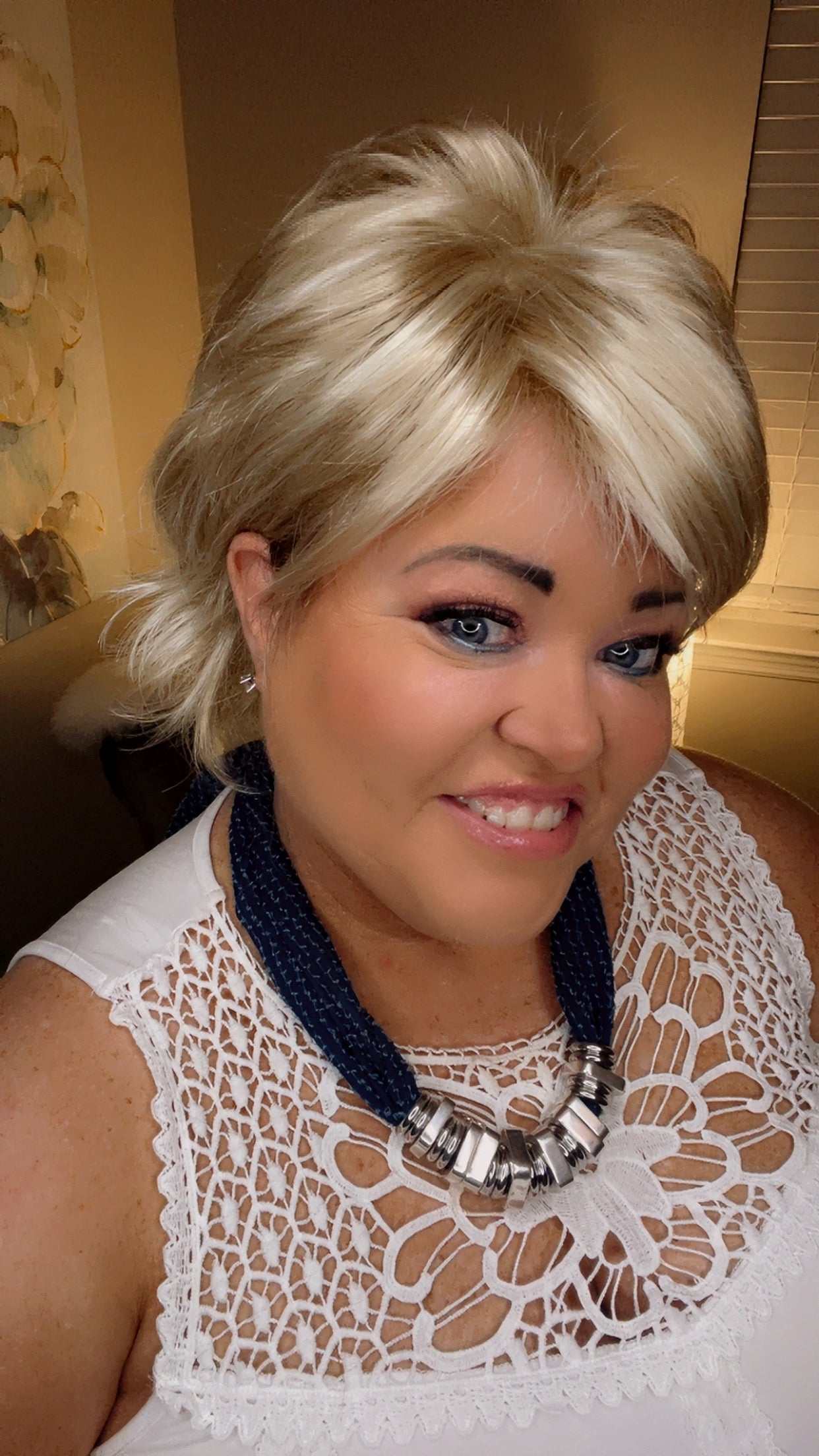 Louise Princess Ivory NHS Premium Luxury Wig FL1