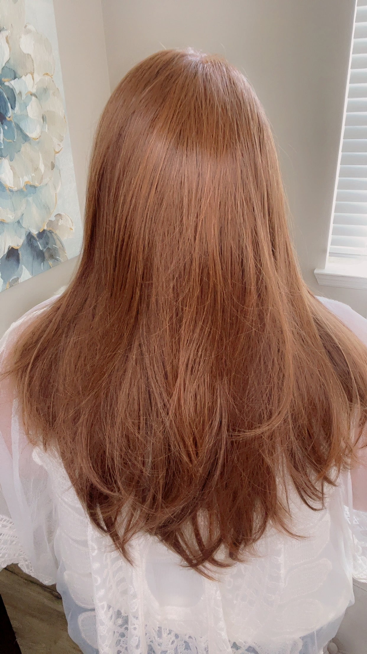 Bridgette 25 Strawberry Auburn HS Premium Luxury Wig FL1