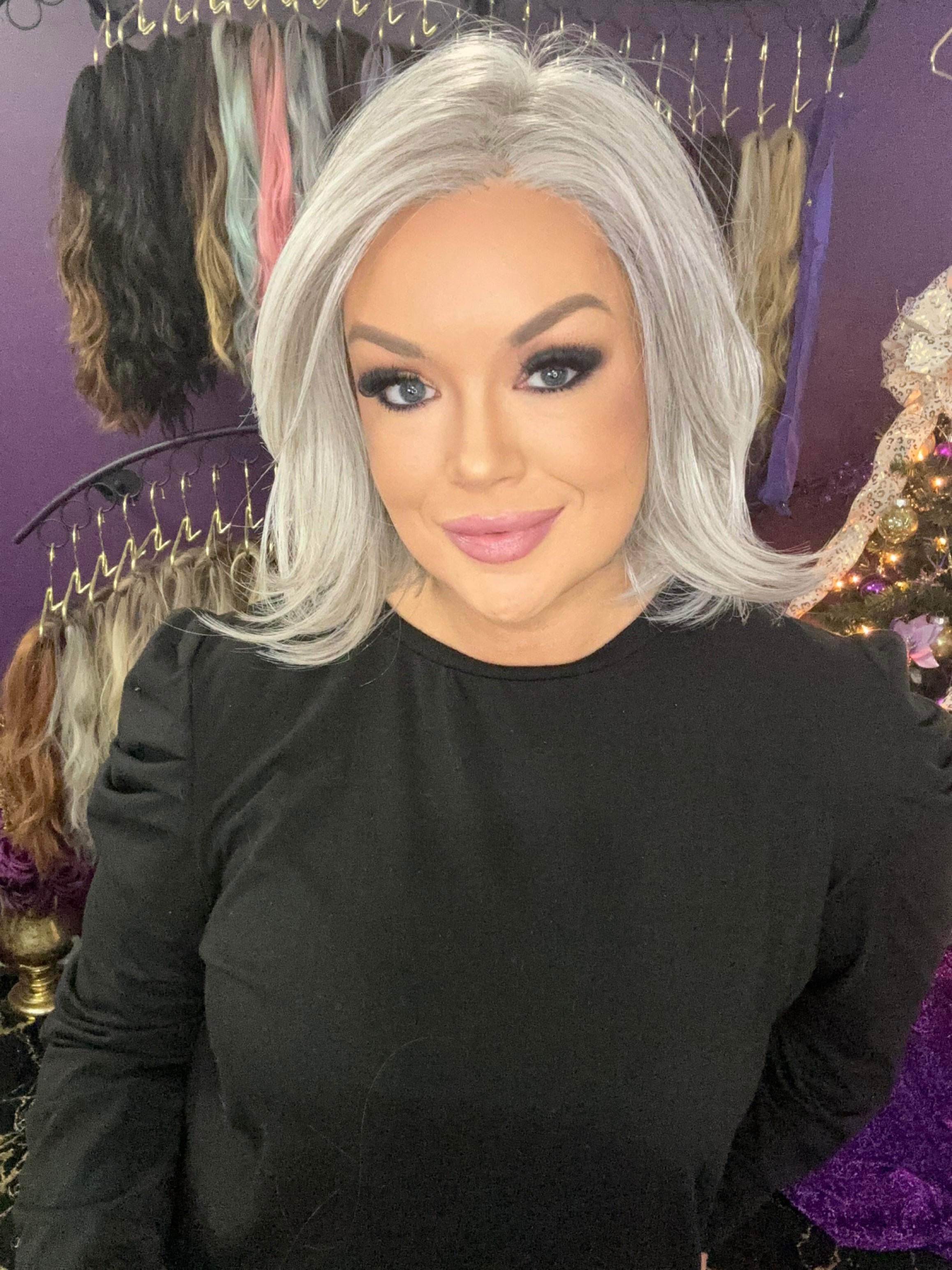 Amelia Silver Sterling HS Comfort Luxury Wig *Sample A NOT RETURNABLE*