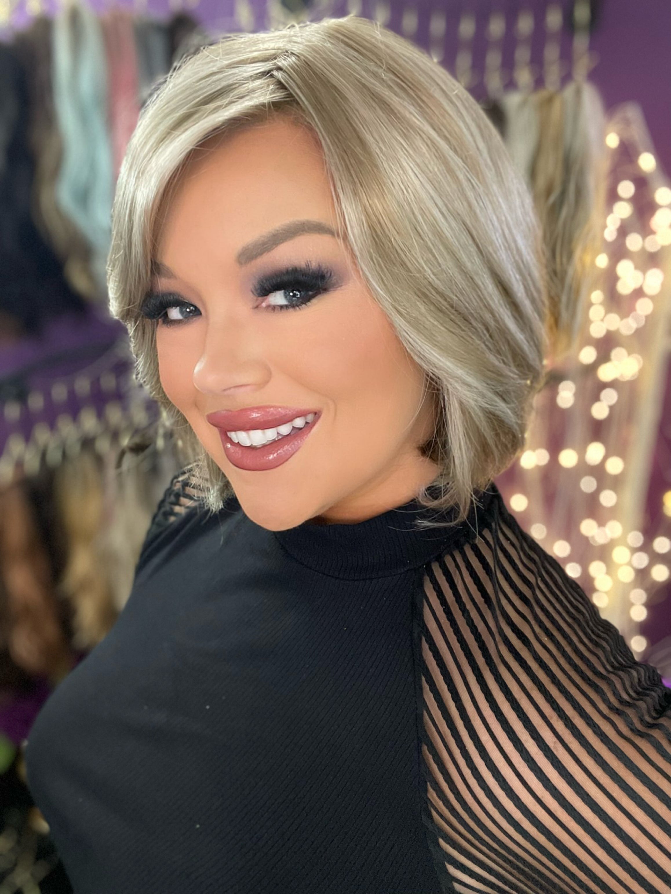 Charlie Frosty Blonde NHS Luxury Wig FL1 W6364