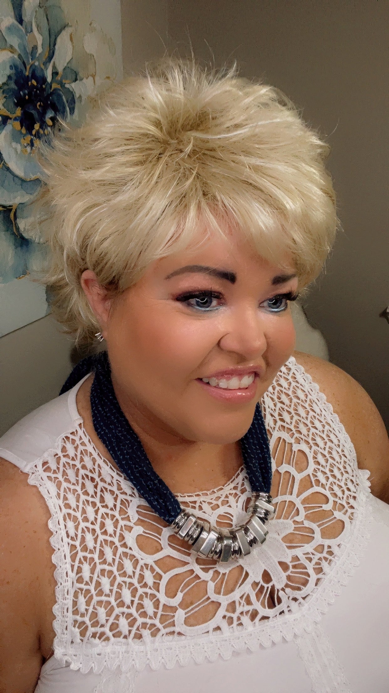 Dana Princess Ivory NHS Premium Luxury Wig FL1