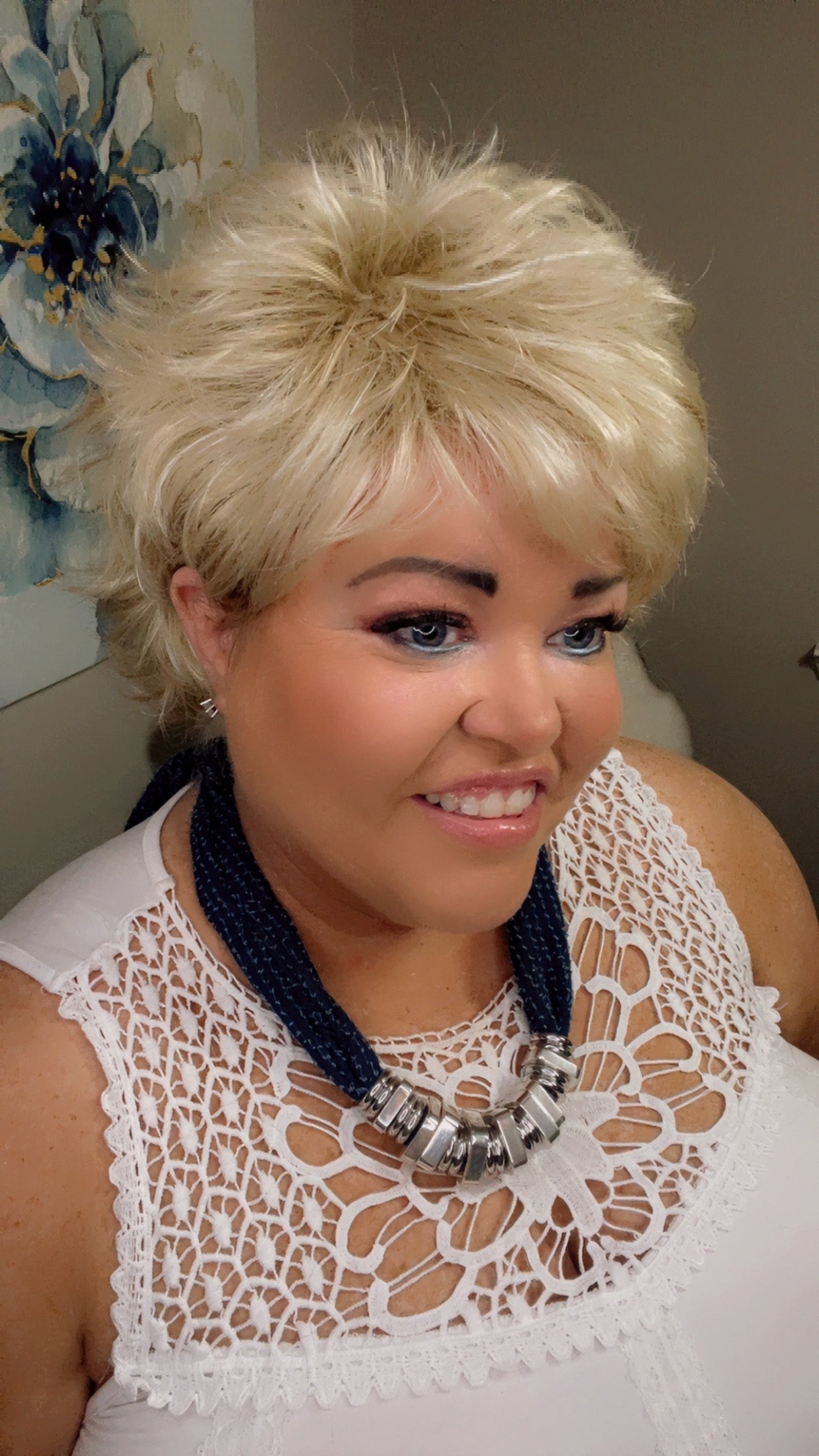 Dana Princess Ivory NHS Premium Luxury Wig FL1