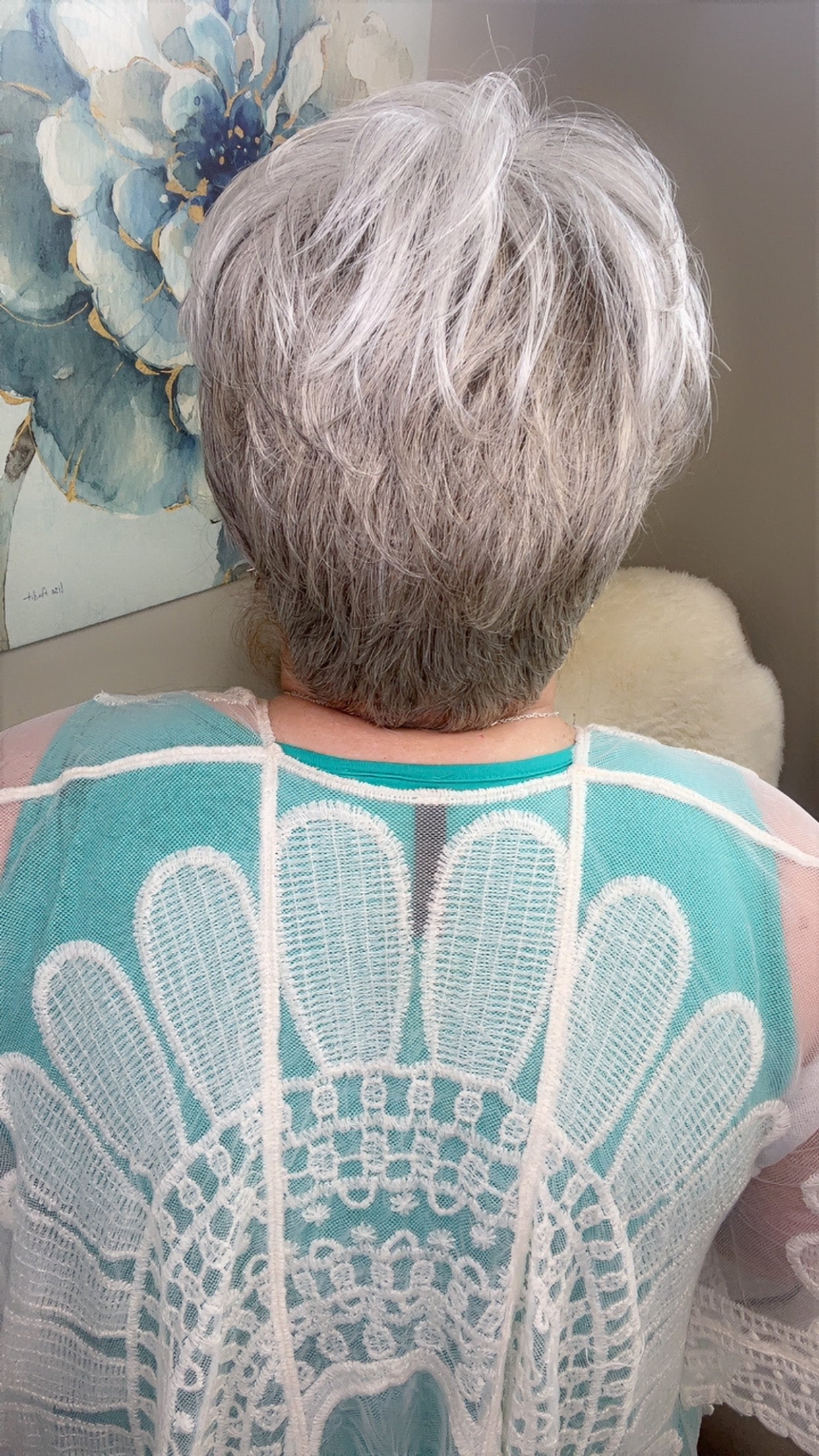 Alice Gradient Grey HS Premium Luxury Wig FL1