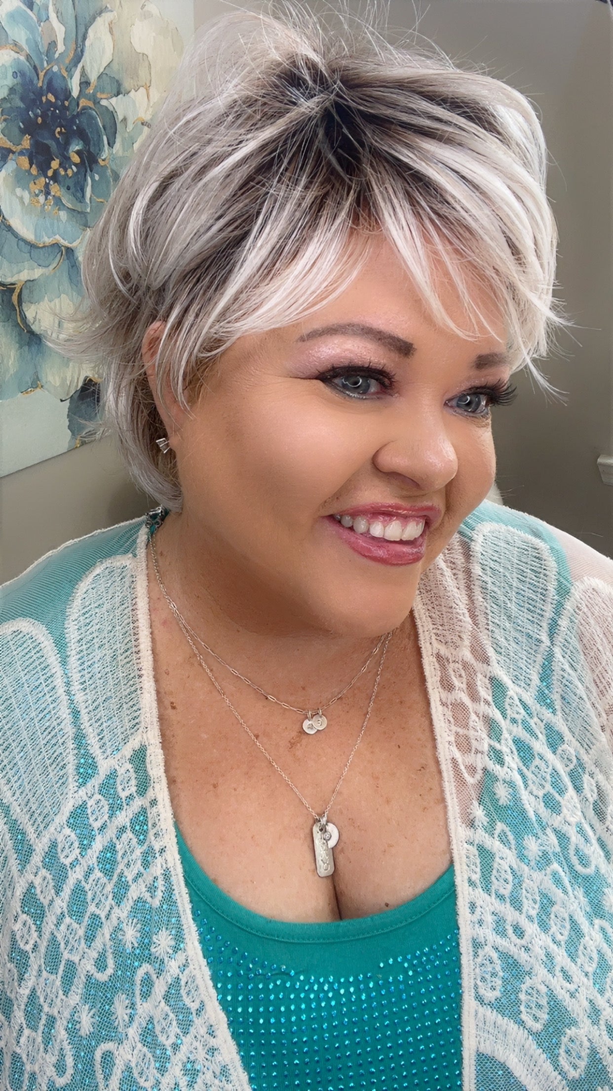 Eden Frosted Blonde HS Premium Luxury Wig FL1
