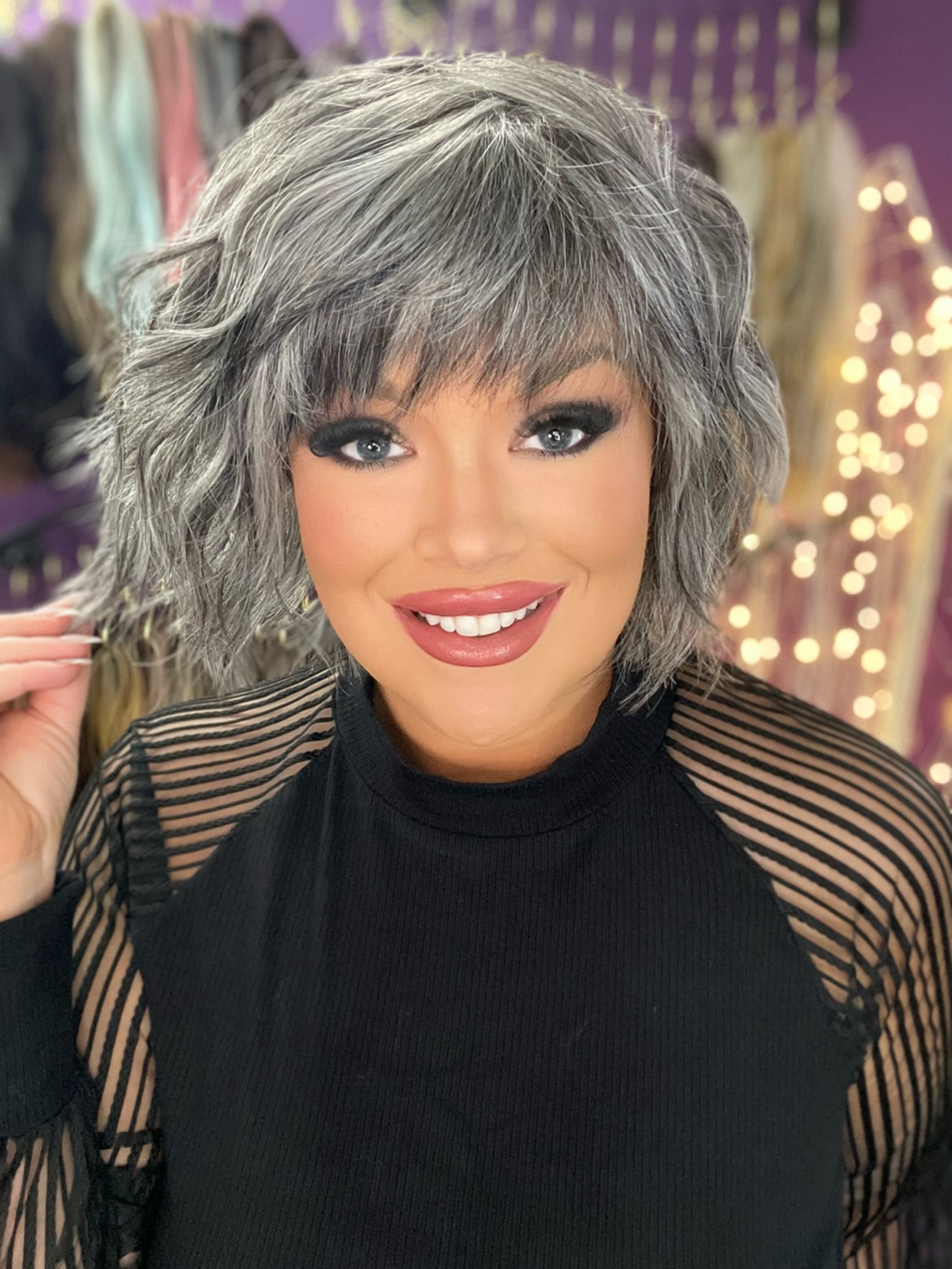 Stella Salt & Pepper HS Premium Luxury Wig FL1 W6355