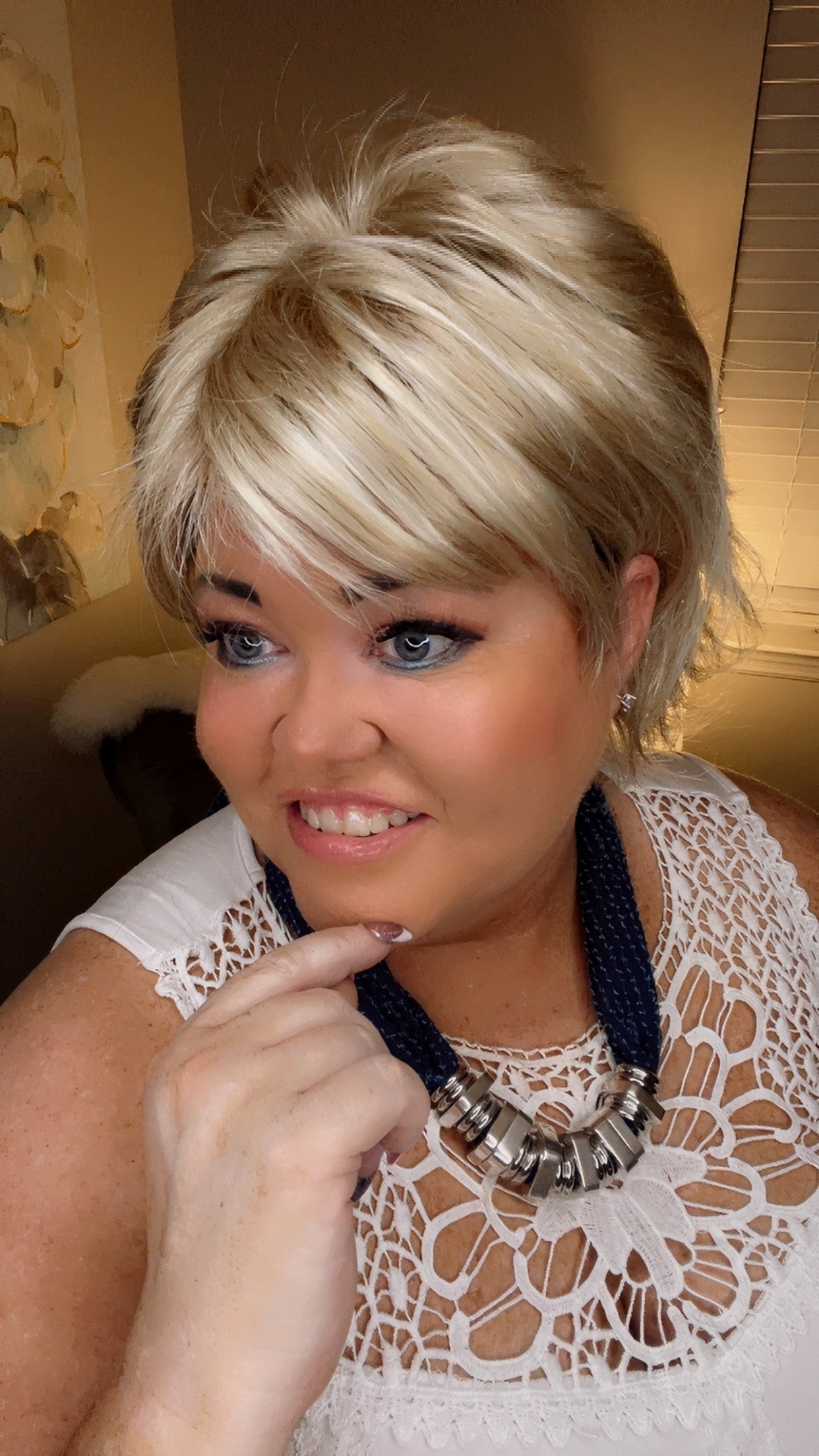 Louise Princess Ivory NHS Premium Luxury Wig FL1