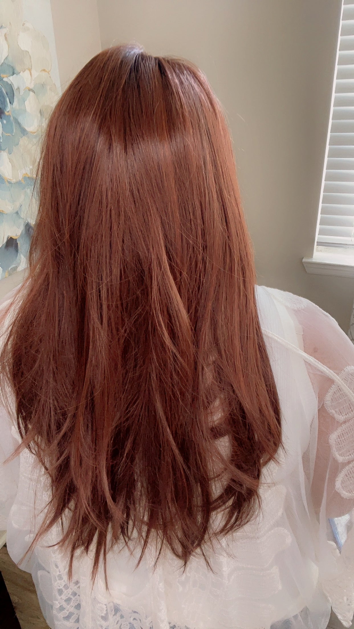 Bridgette 25 Red Auburn HS Premium Luxury Wig FL1