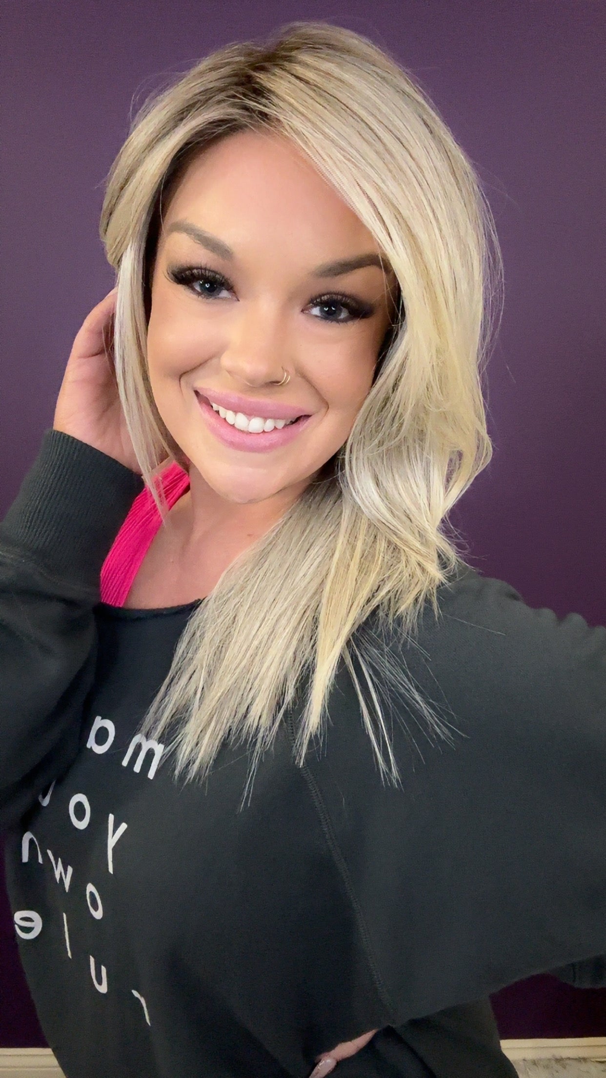 Blake Iced Americano Blonde HS HT Diamond Luxury Wig CA1