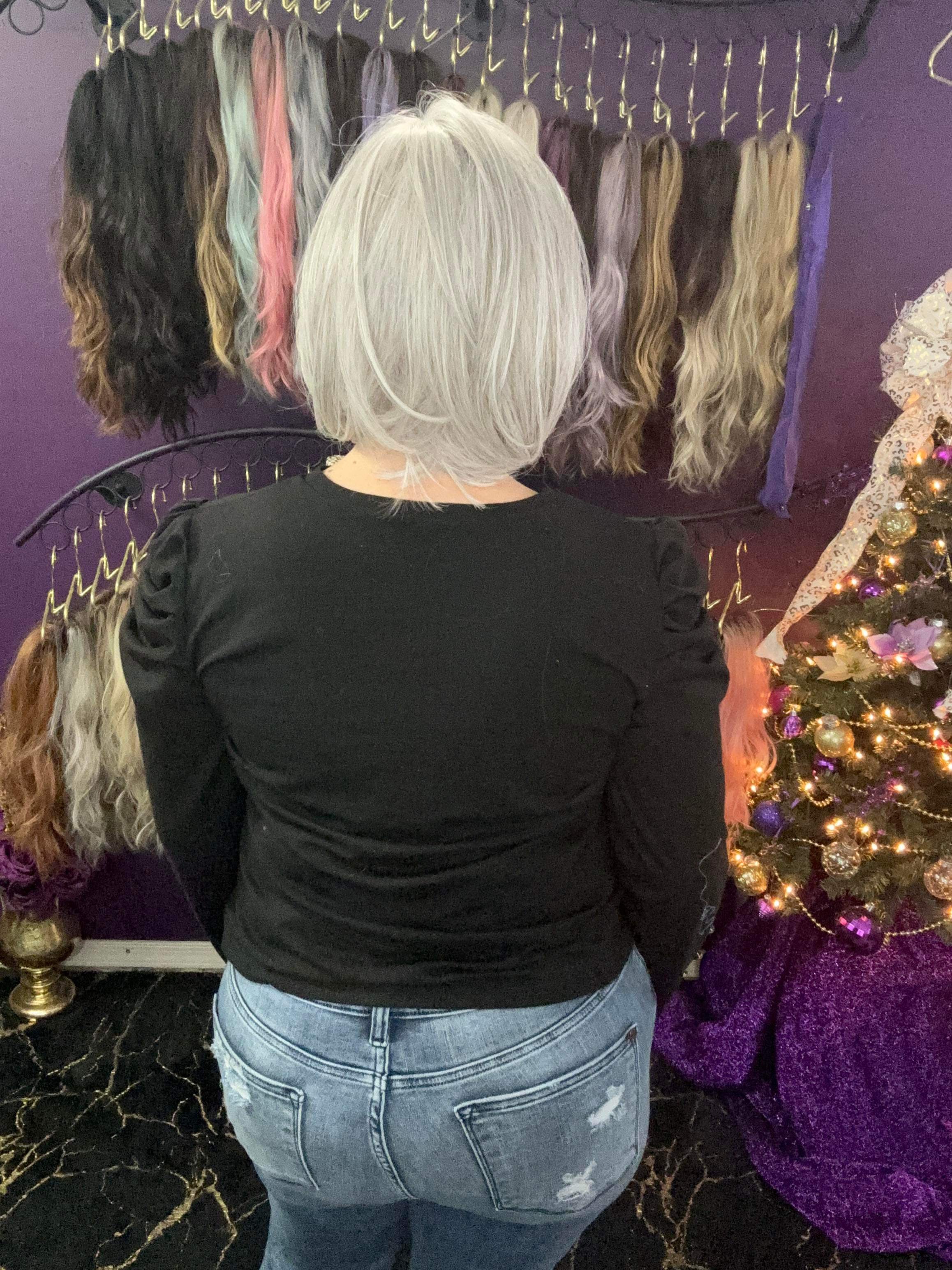 Amelia Silver Sterling HS Comfort Luxury Wig *Sample A NOT RETURNABLE*