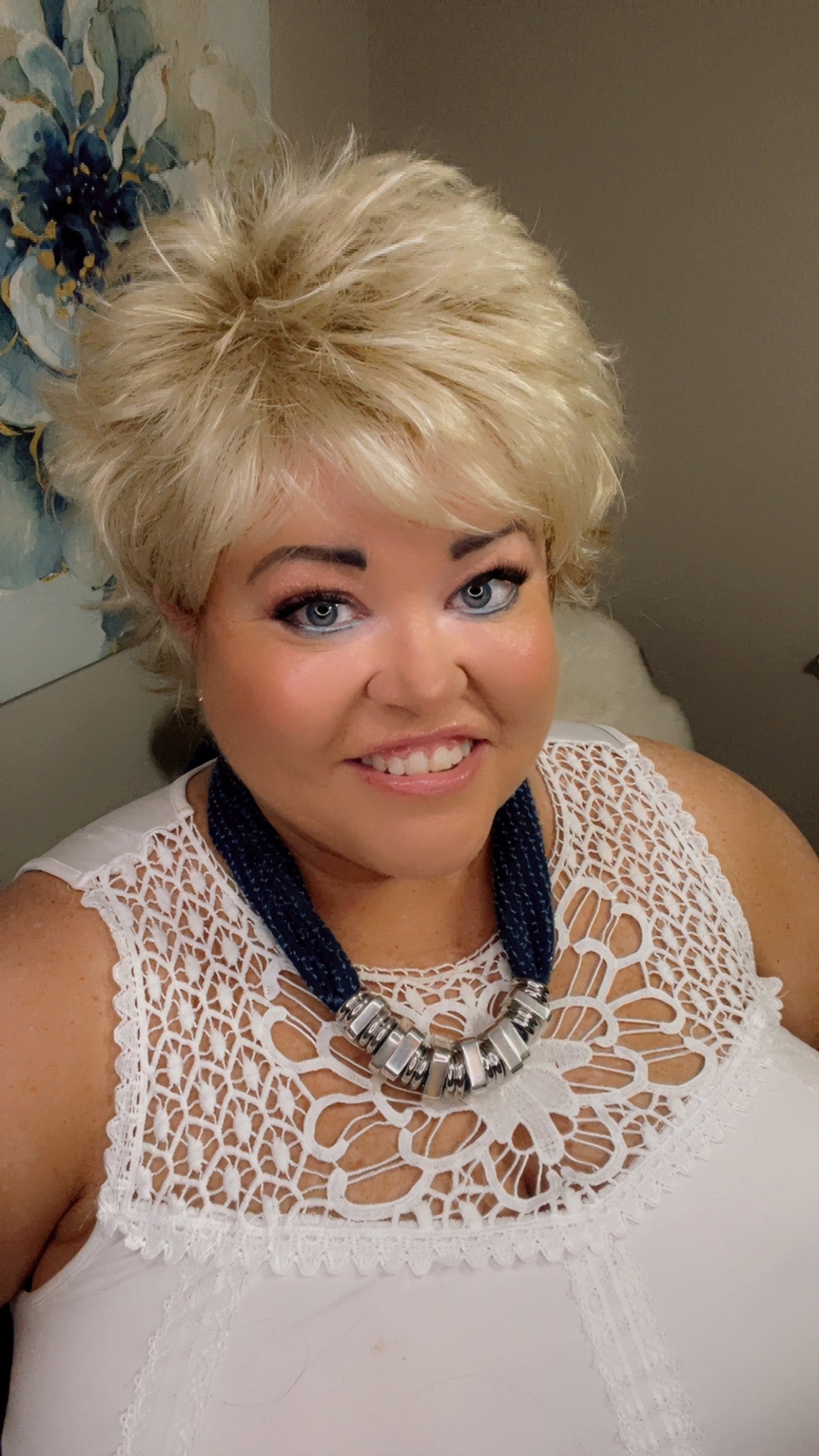 Dana Princess Ivory NHS Premium Luxury Wig FL1