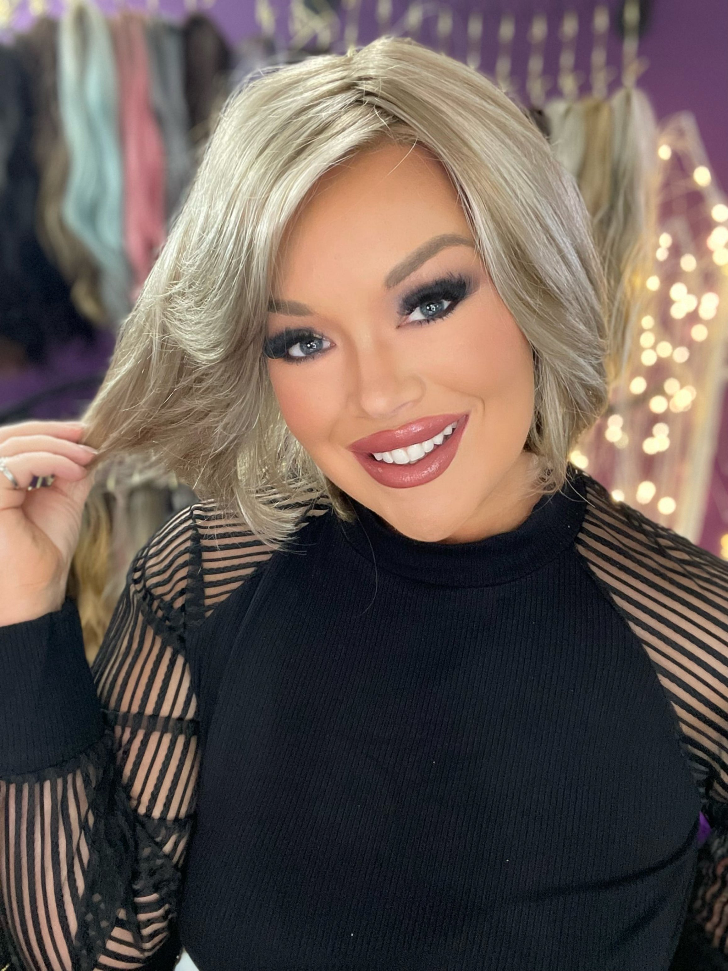 Charlie Frosty Blonde NHS Luxury Wig FL1 W6364