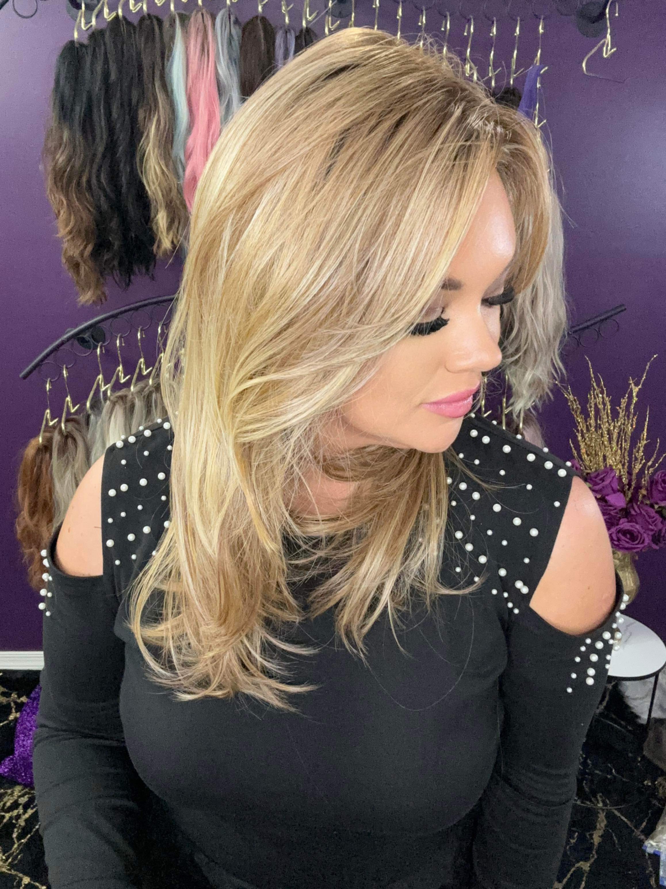 Layla Toasted Coconut Blonde HS Comfort Luxury Wig CA1 W6492 ETA 9/20
