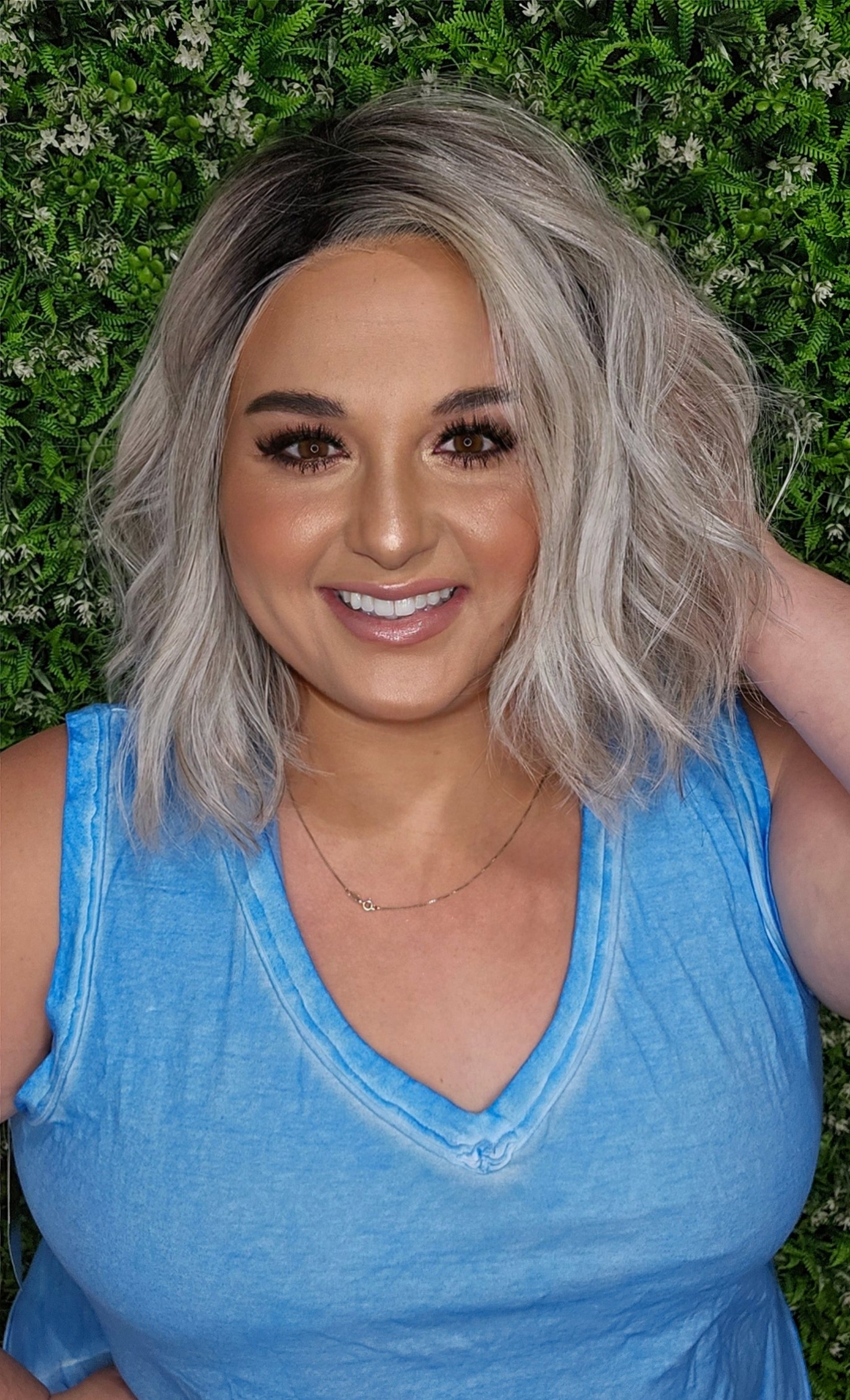 Terresa Silver Blonde HS Luxury Wig CA1 W5050