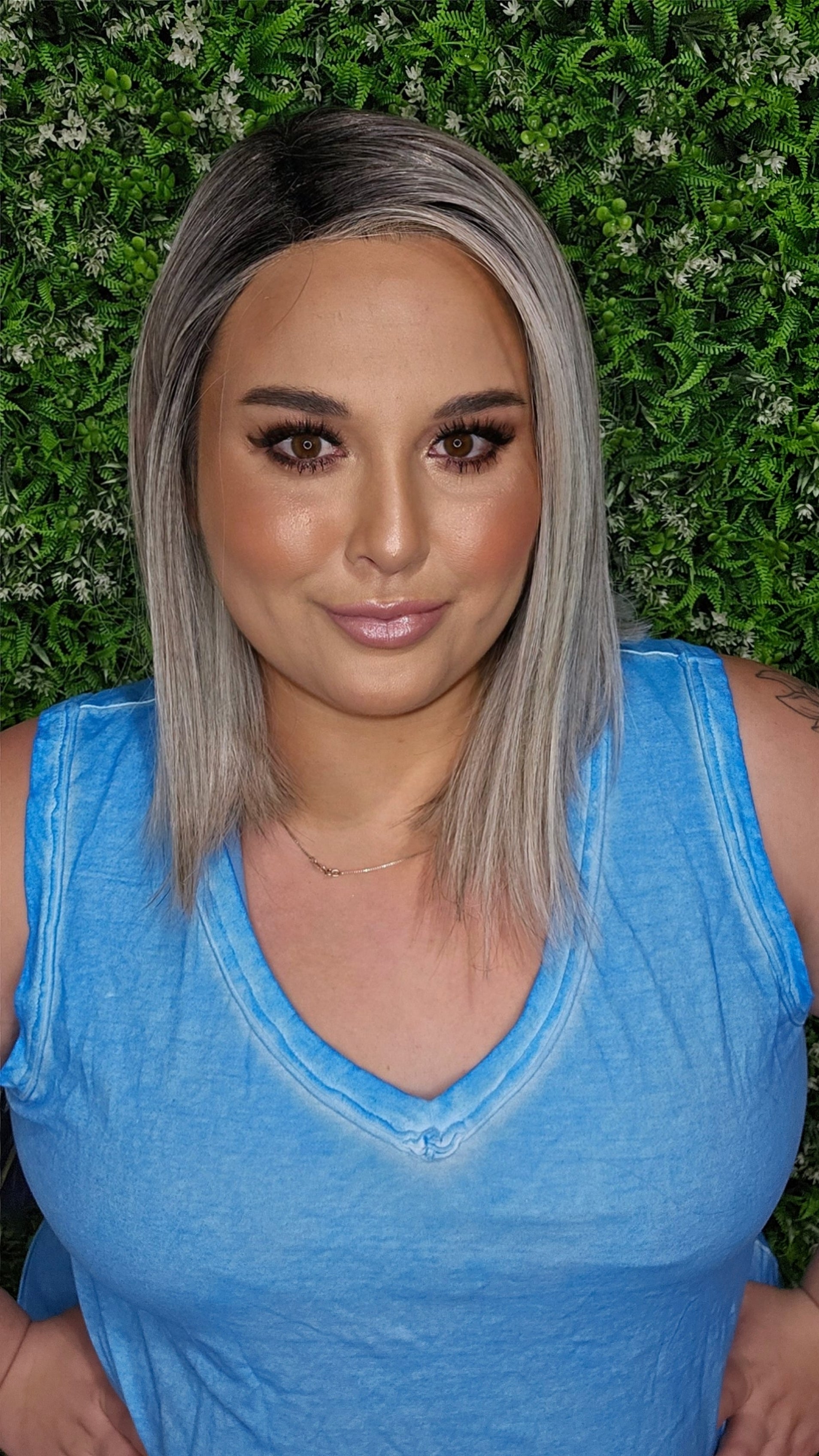 Heiress Silver Blonde HS Luxury Wig CA1 W4785