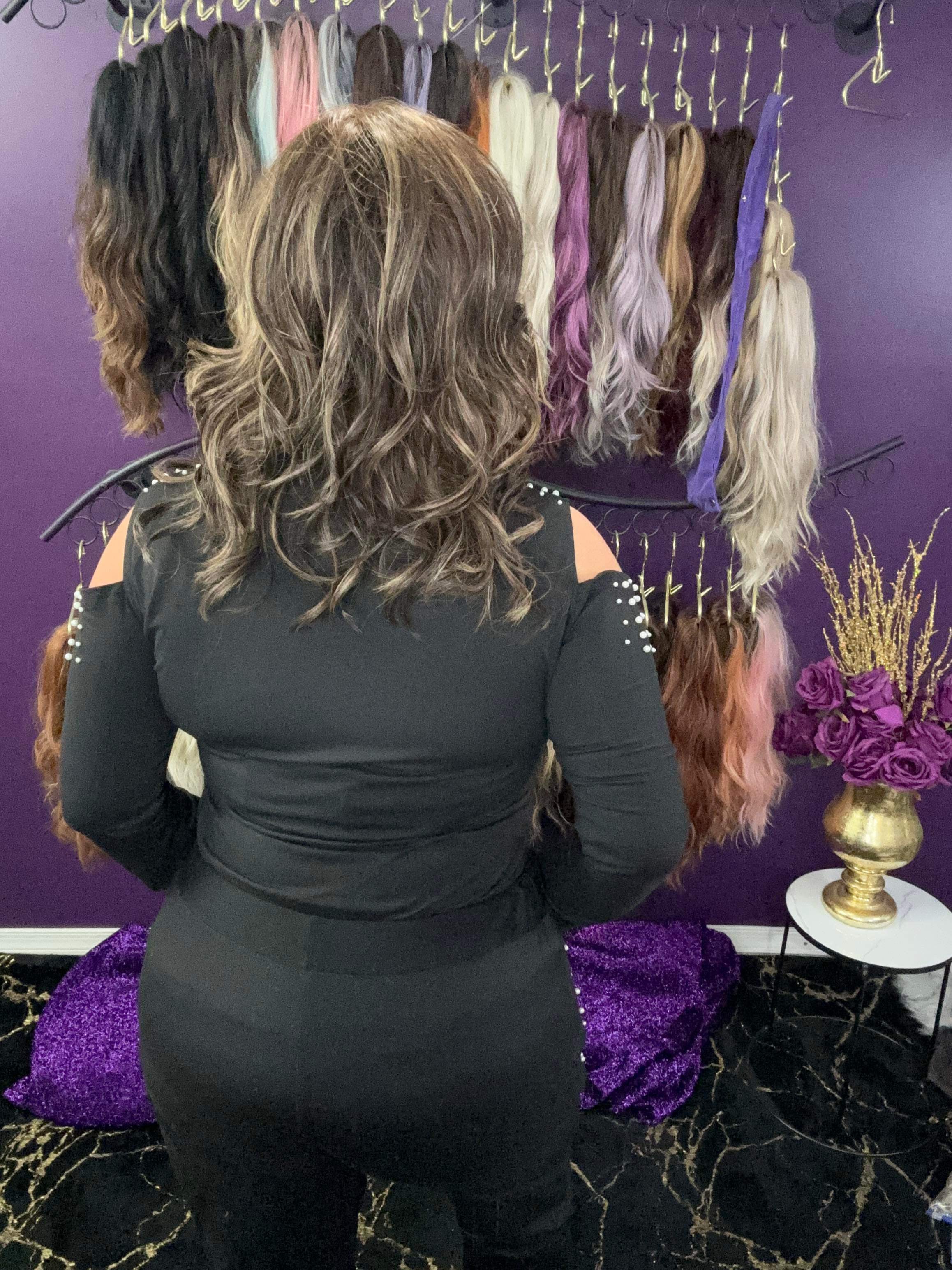 Lauren Chocolate Truffle HS Comfort Luxury Wig CA1