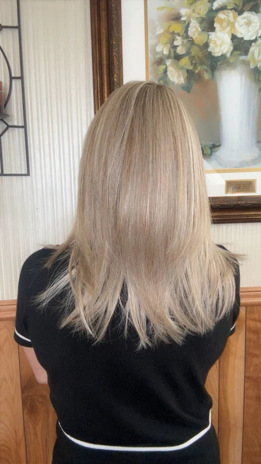 Mindy Glazed Blonde Standard HS Luxury Wig CA1