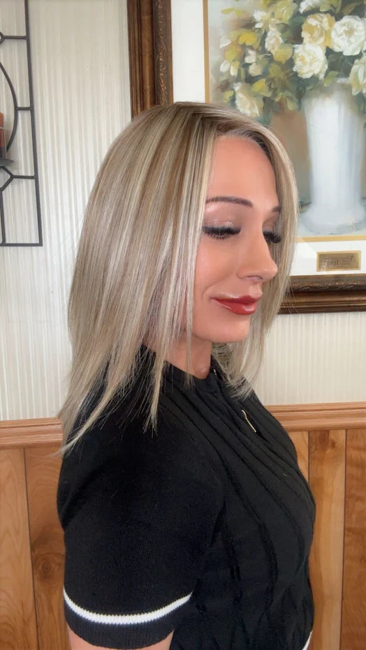 Mindy Glazed Blonde Standard HS Luxury Wig CA1