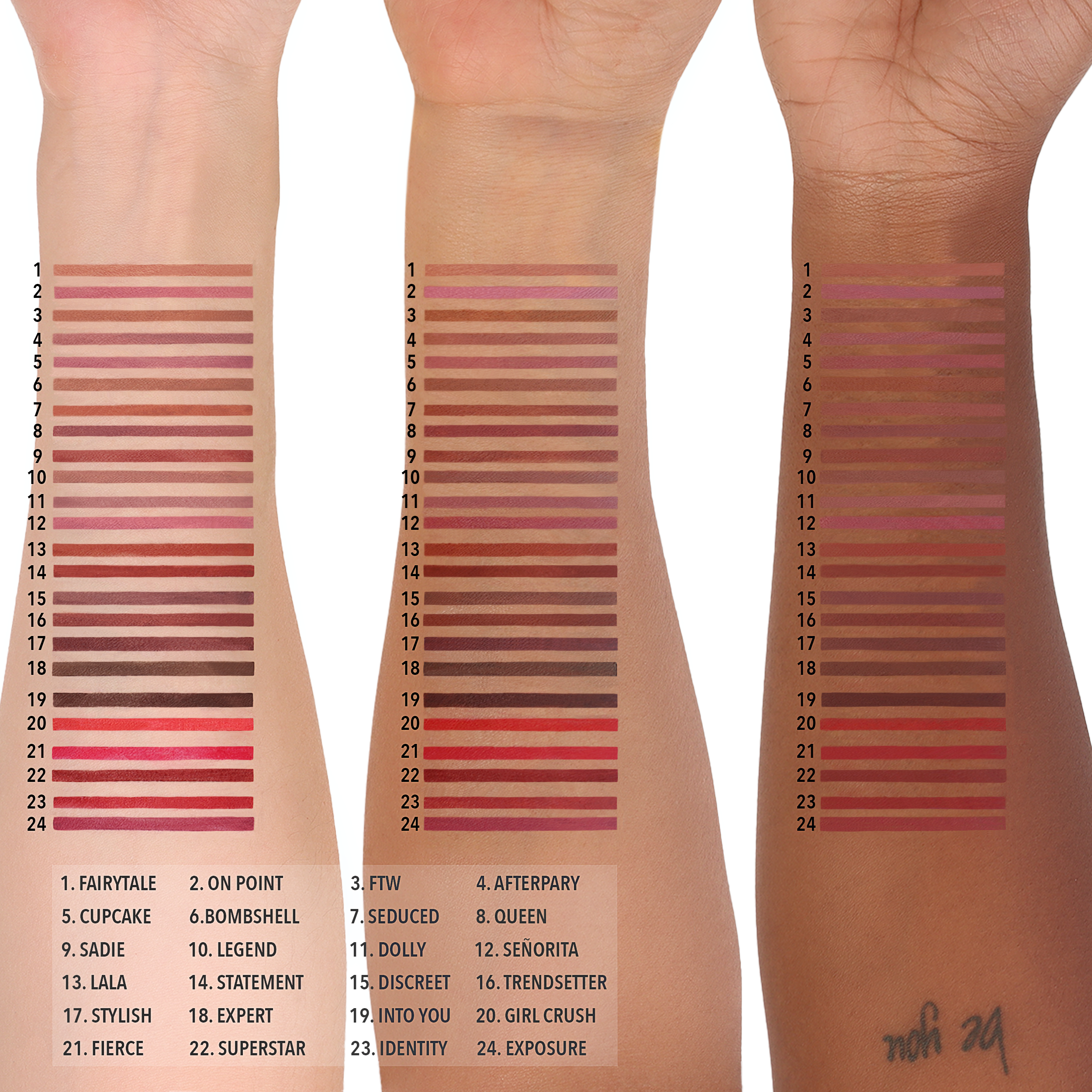 Lip Appeal Waterproof Liner (021, Fierce) S49