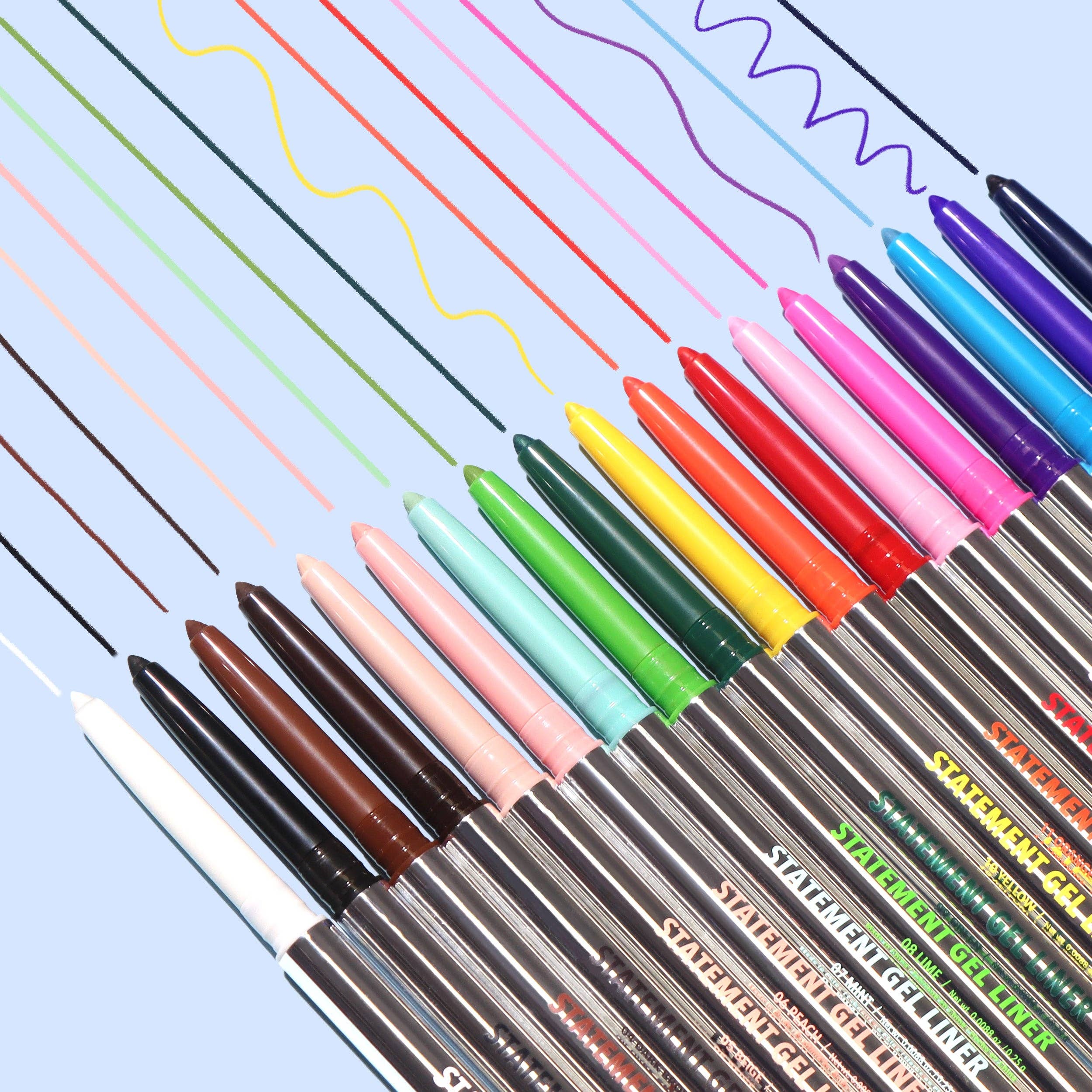 Statement Gel Liner (001, White) -S40