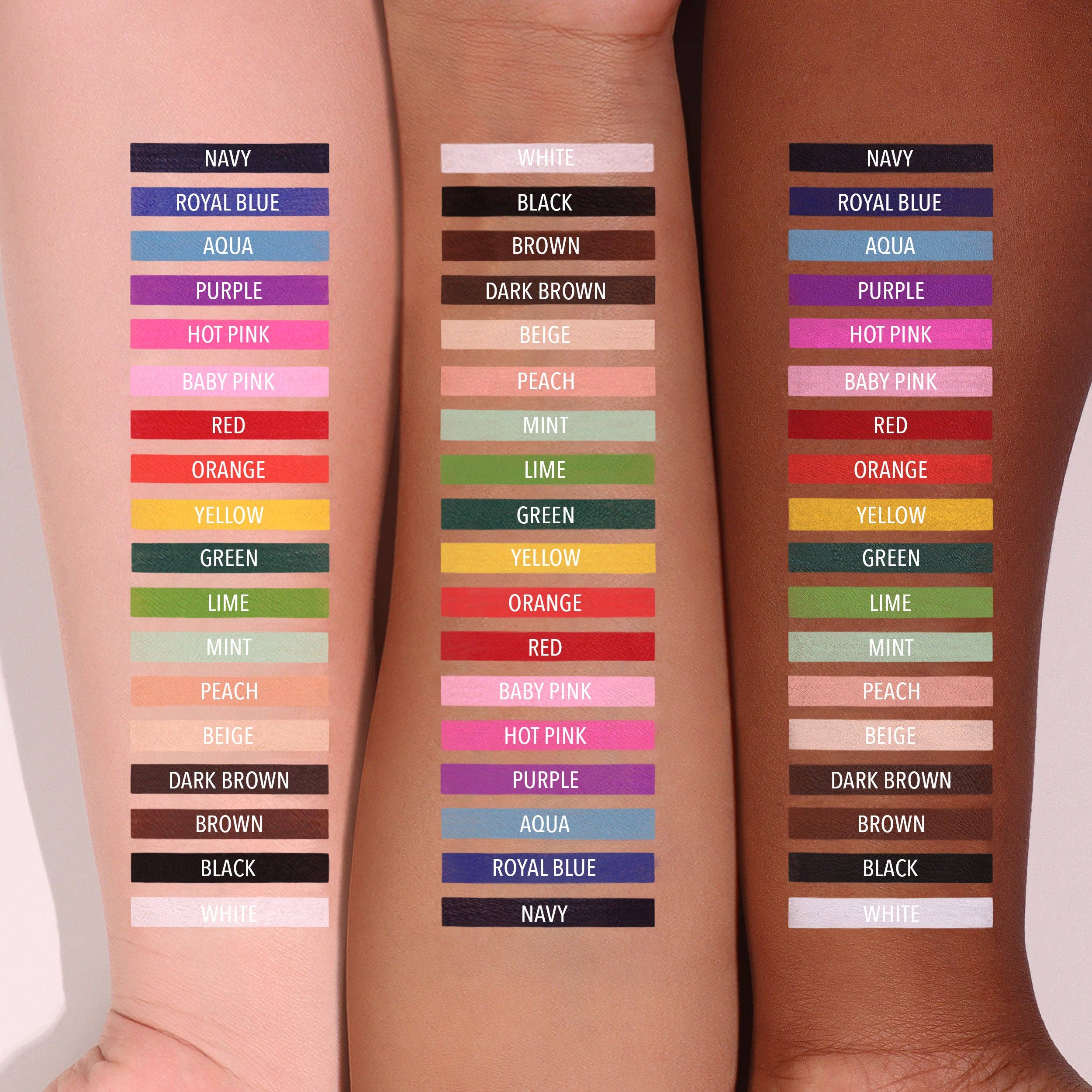 Statement Gel Liner (001, White) -S40