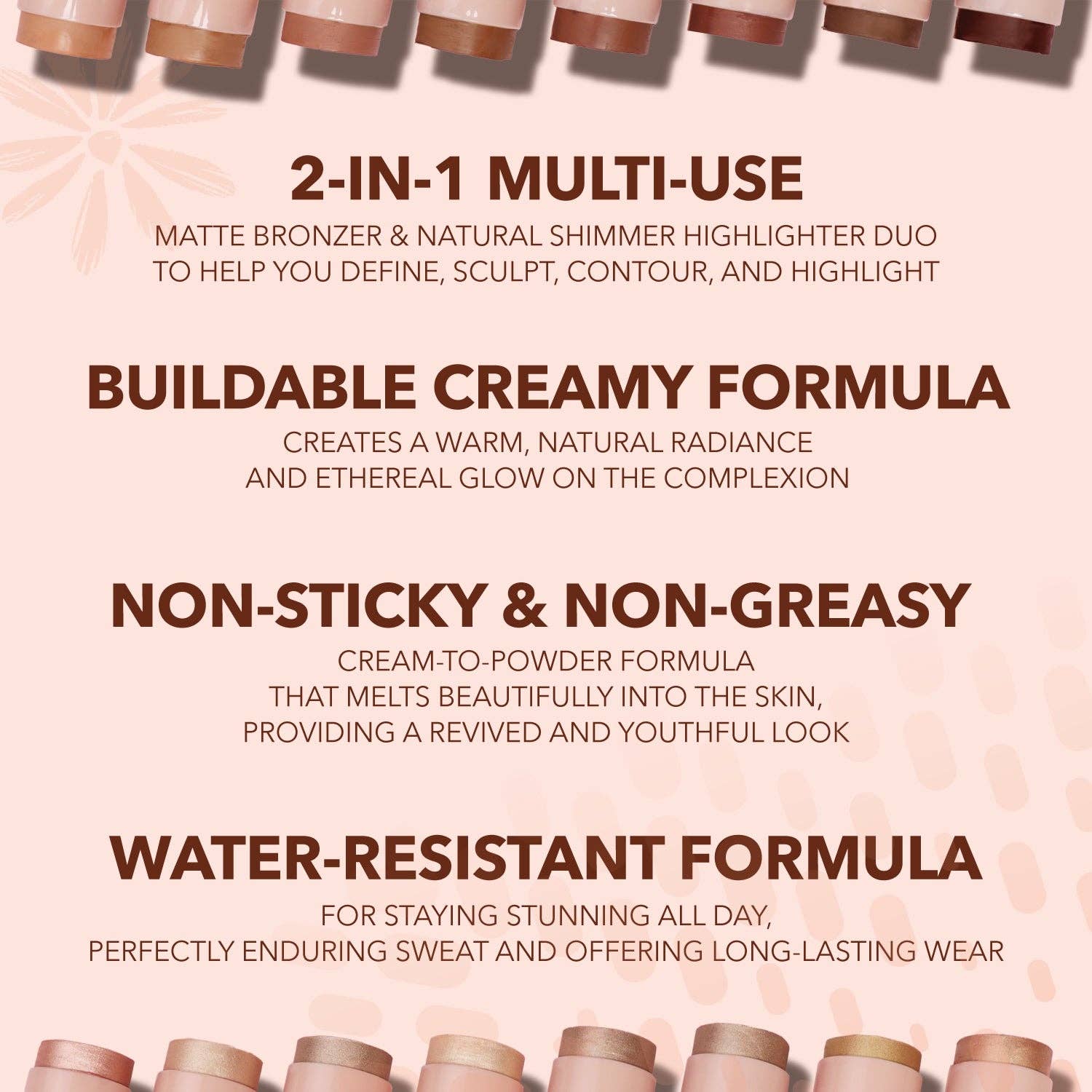 Sculpt & Glow Duo Stick (100, Fun Day Out) B107