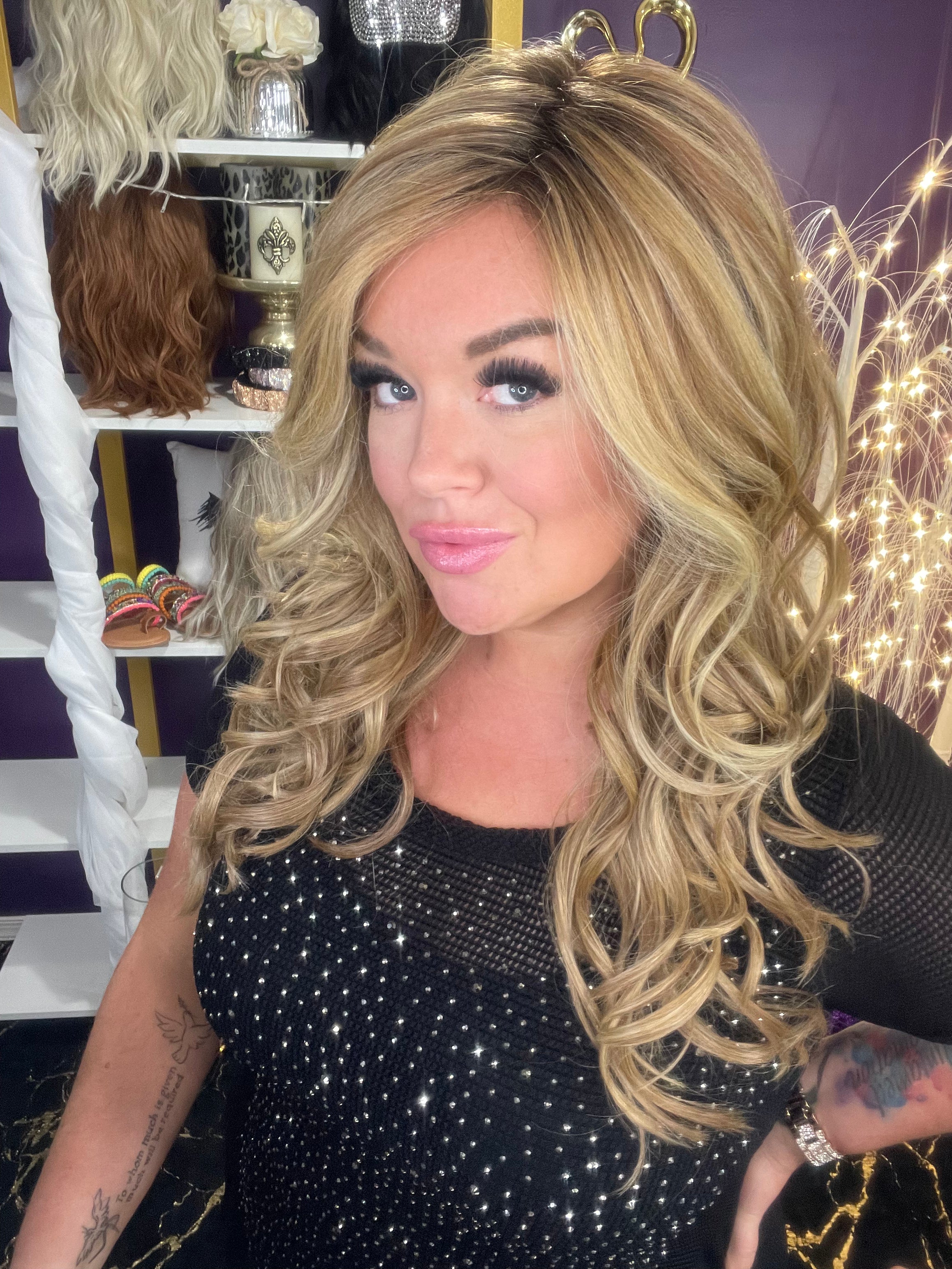 Brooklyn Summer Blonde HS Luxury Wig W6184