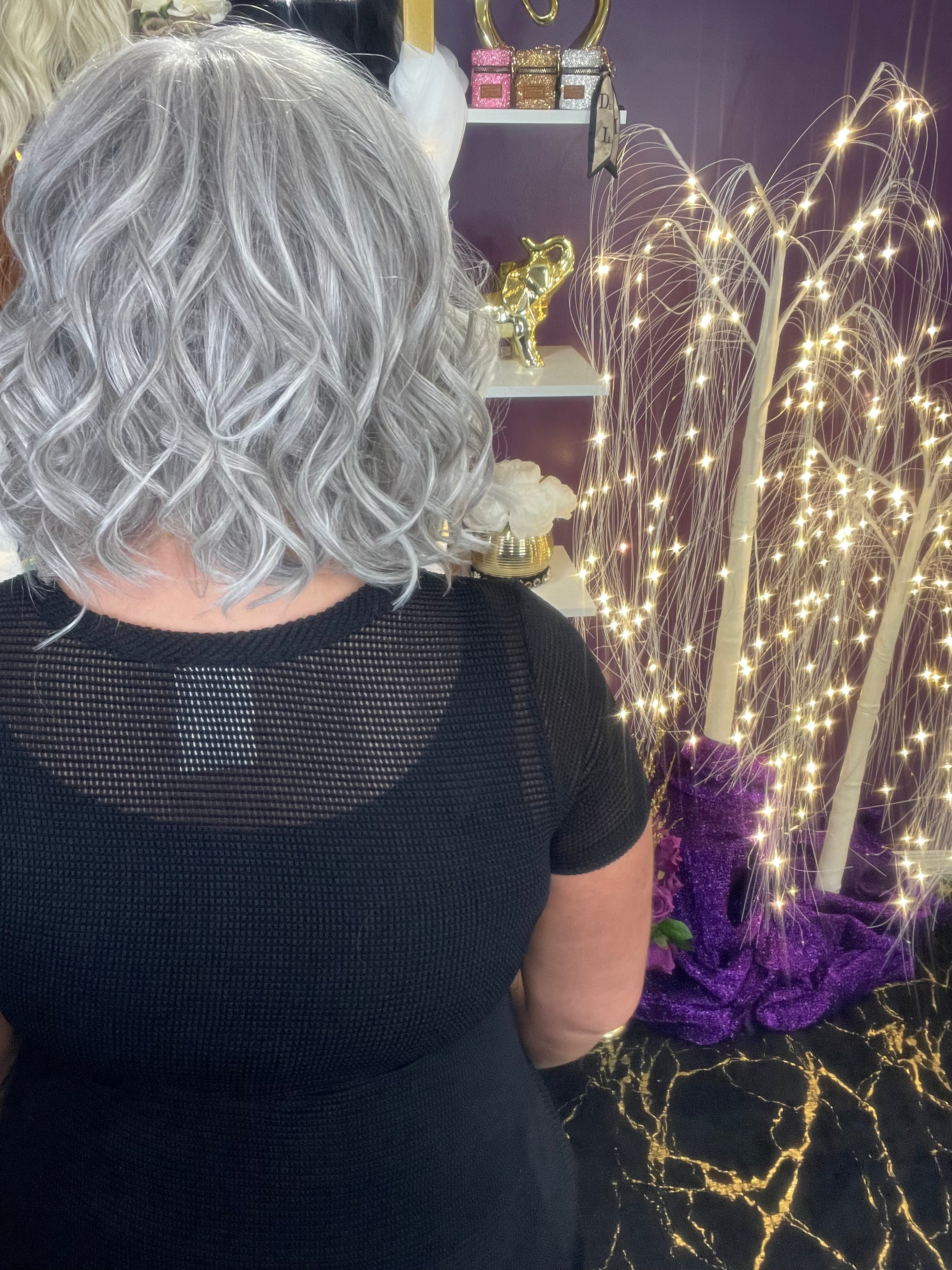 Dee Gradient Grey HS Luxury Wig W6178