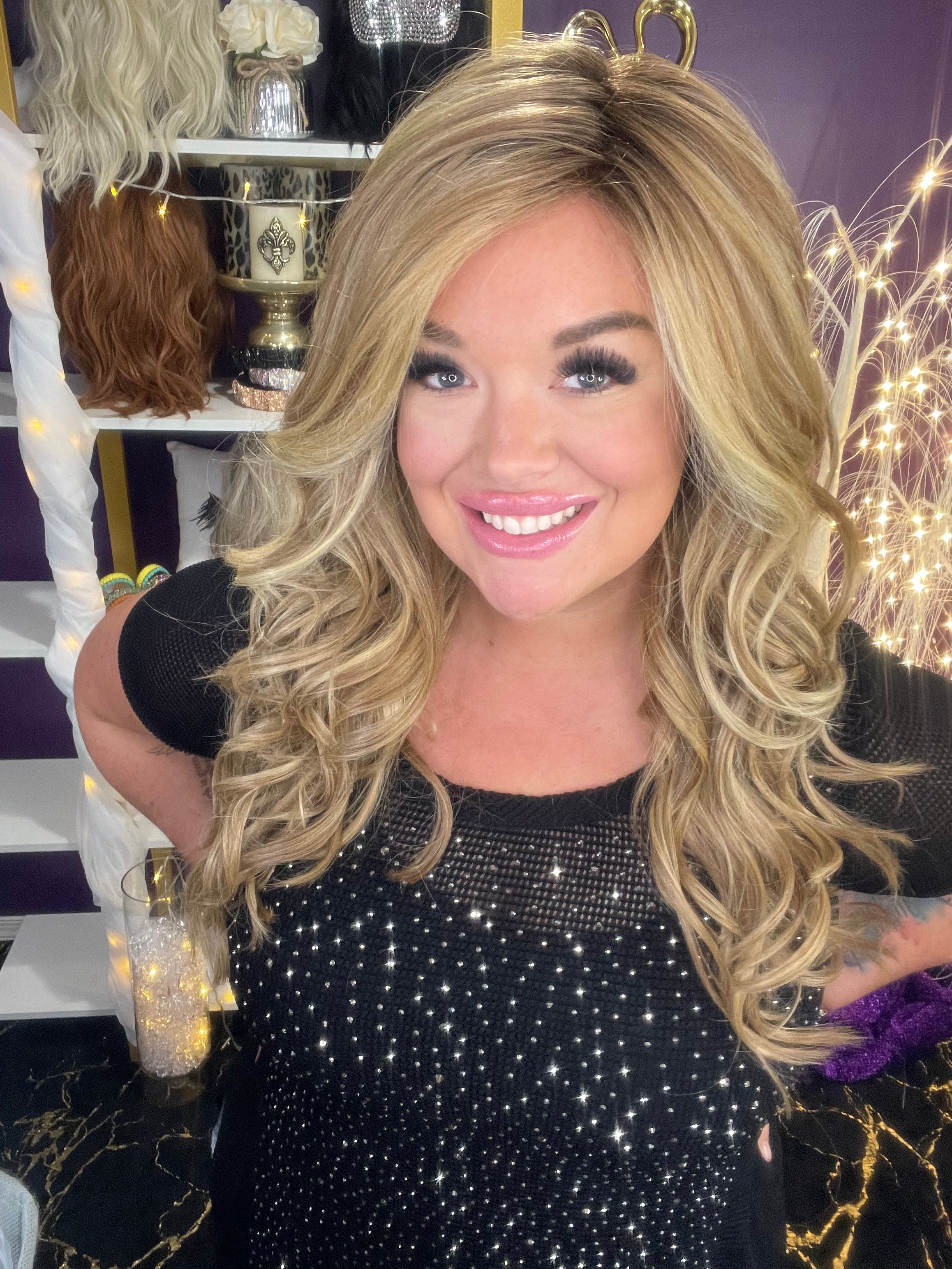 Brooklyn Summer Blonde HS Luxury Wig W6184