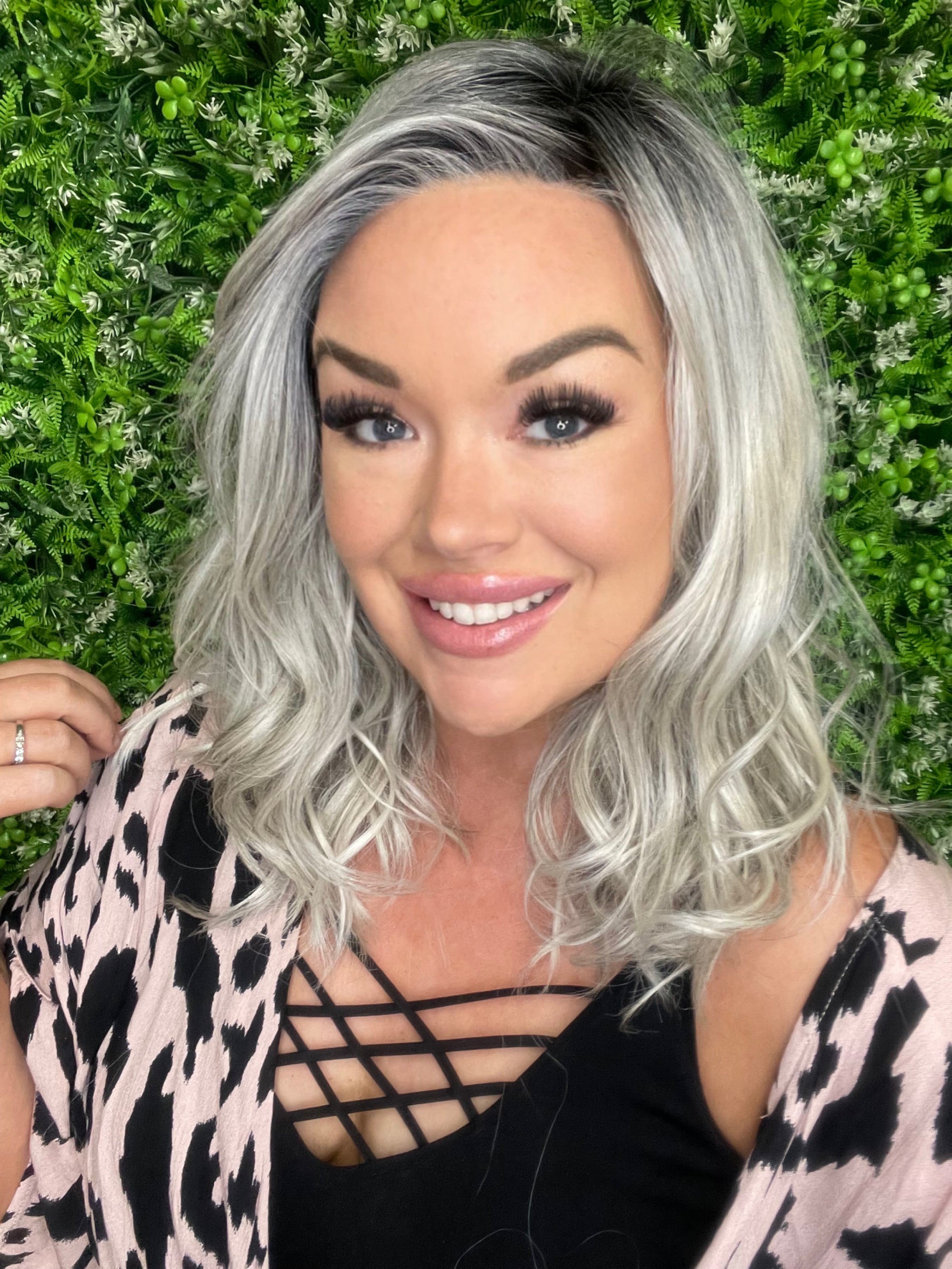 Deidre Silver Blonde HS Luxury Wig W6222