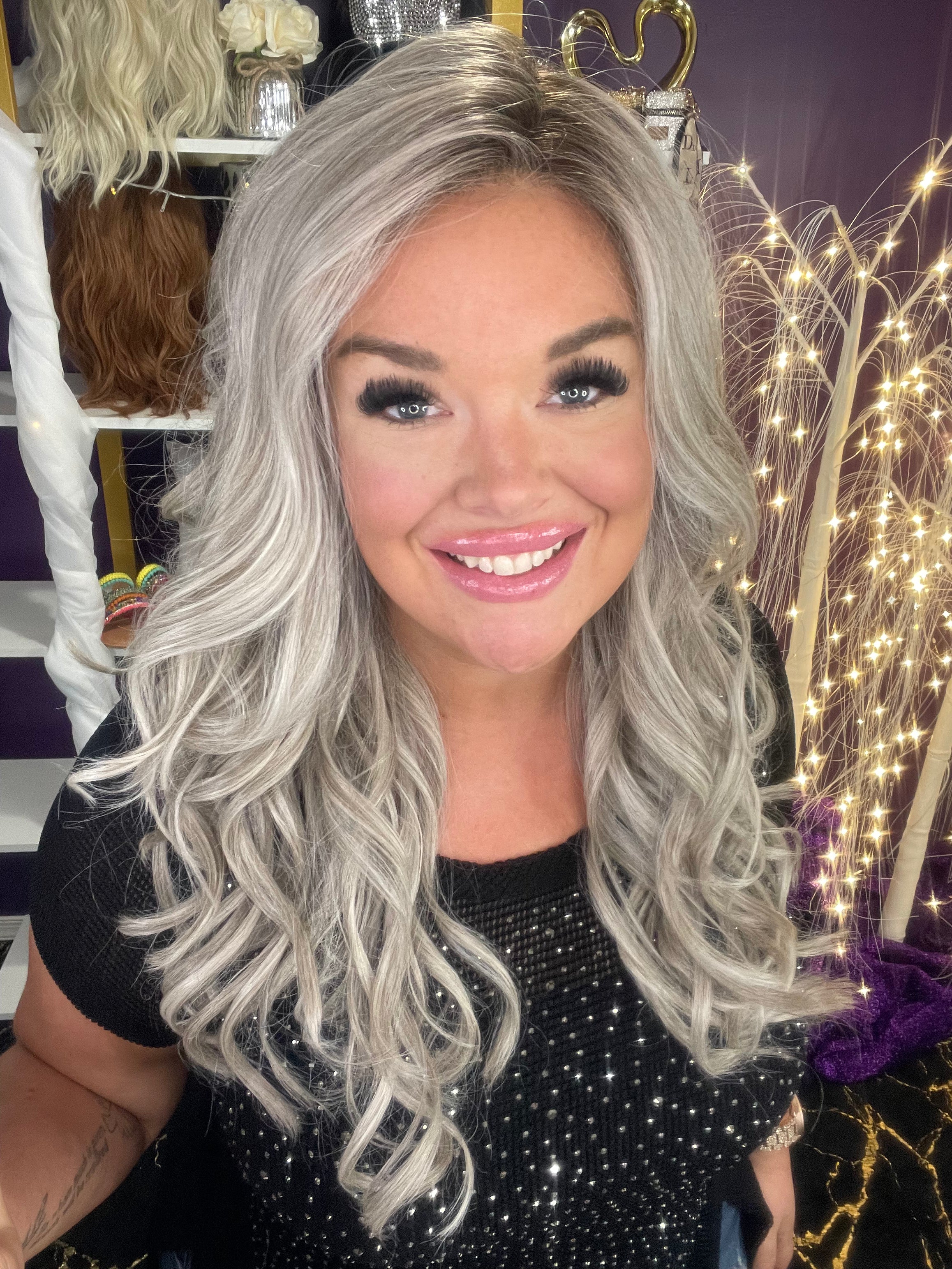 Brooklyn Frosted Blonde HS Luxury Wig W6186