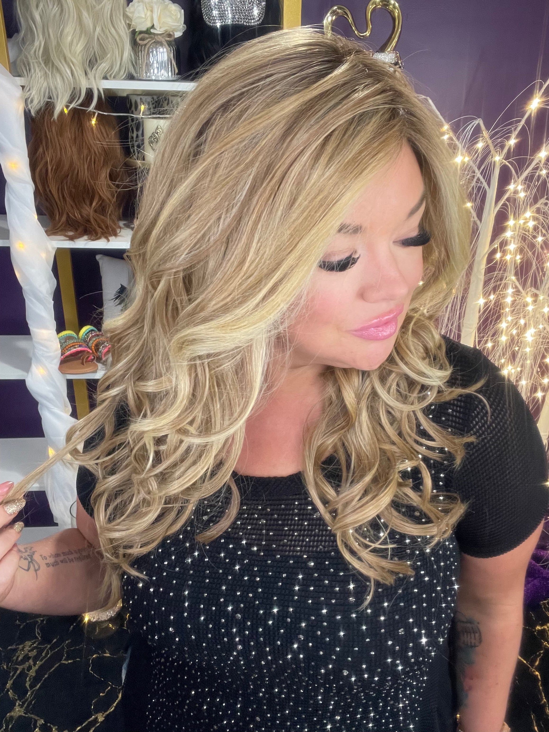 Brooklyn Summer Blonde HS Luxury Wig W6184