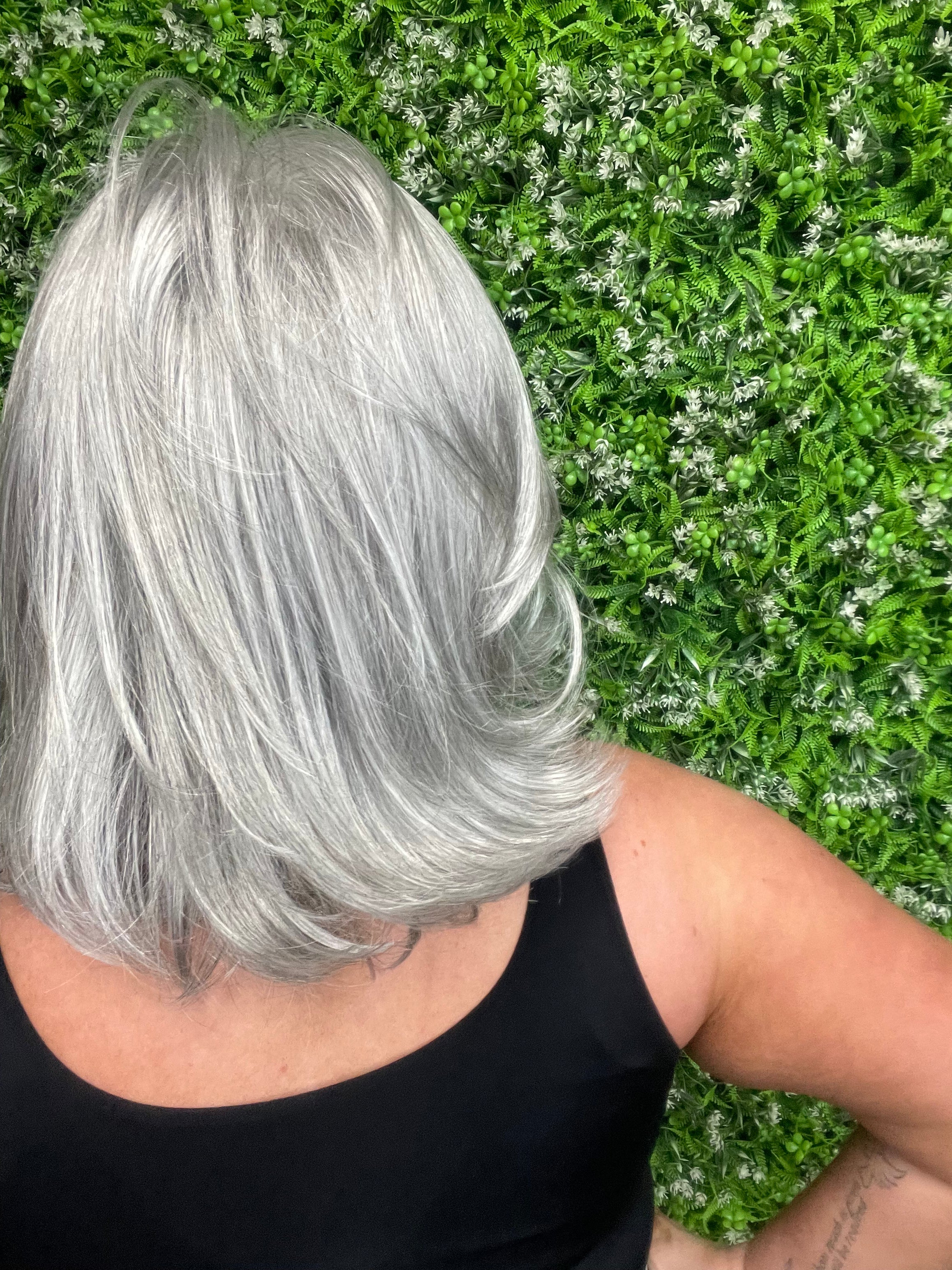 Samantha Silver Grey NHS Luxury Wig IN1 W6144