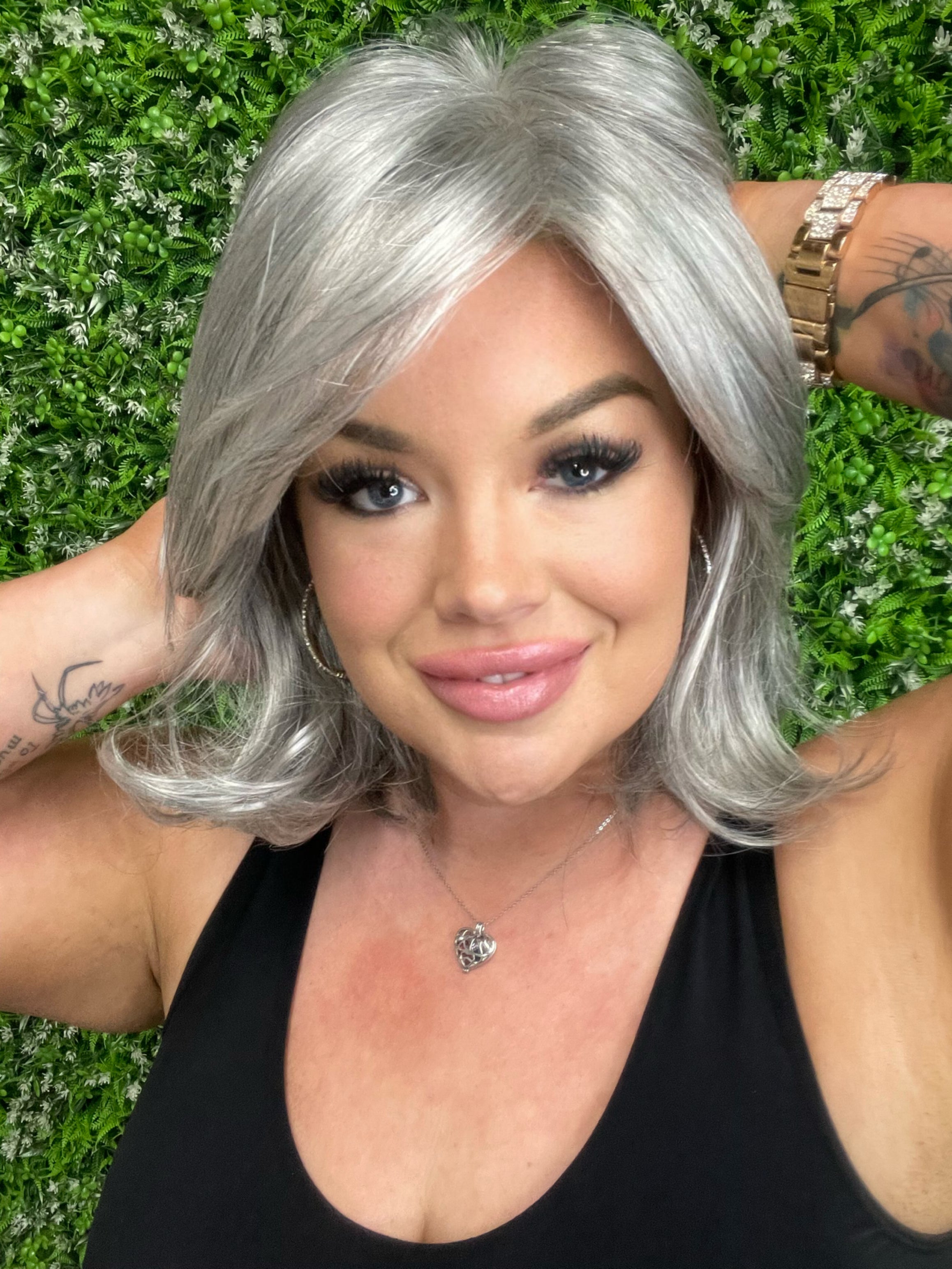 Samantha Silver Grey NHS Luxury Wig IN1 W6144