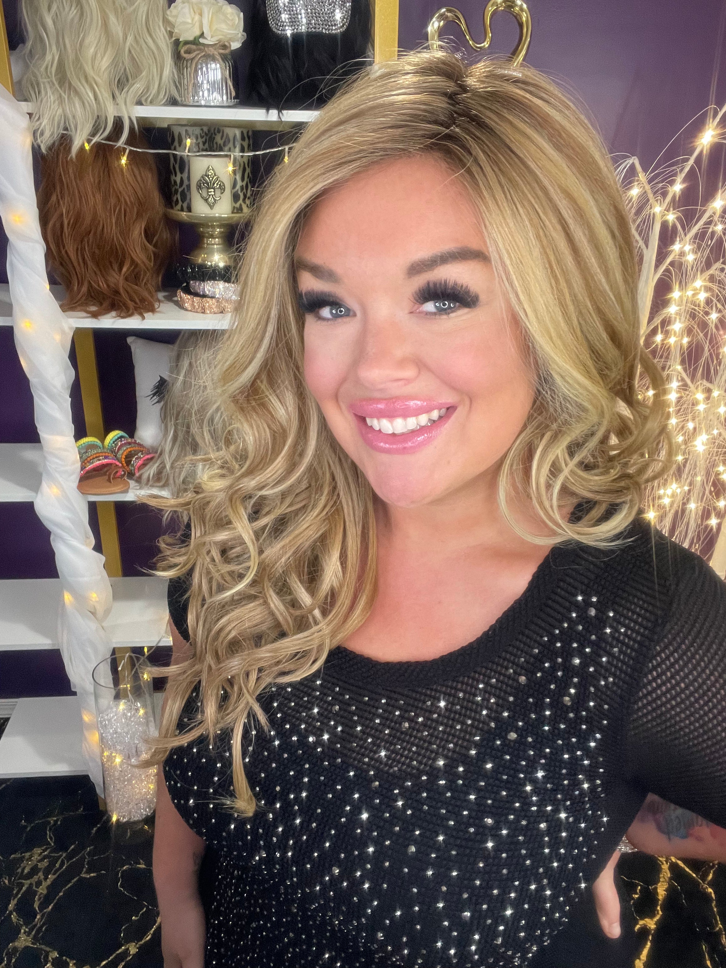Brooklyn Summer Blonde HS Luxury Wig W6184
