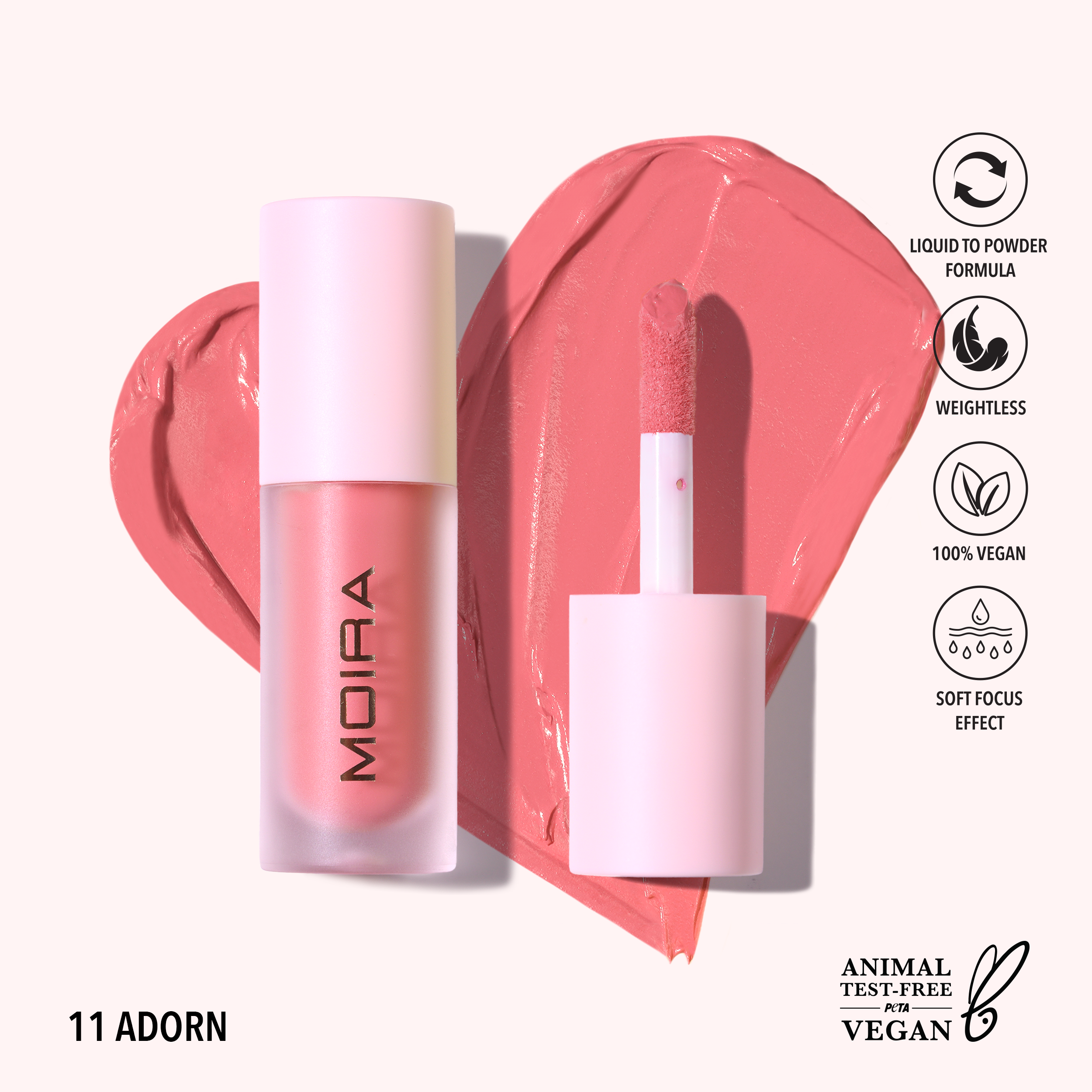 Love Steady Liquid Blush (011, Adorn) S93