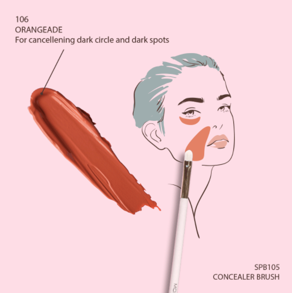 109 Lavish Color Correcting Concealer - 106 Orangeade