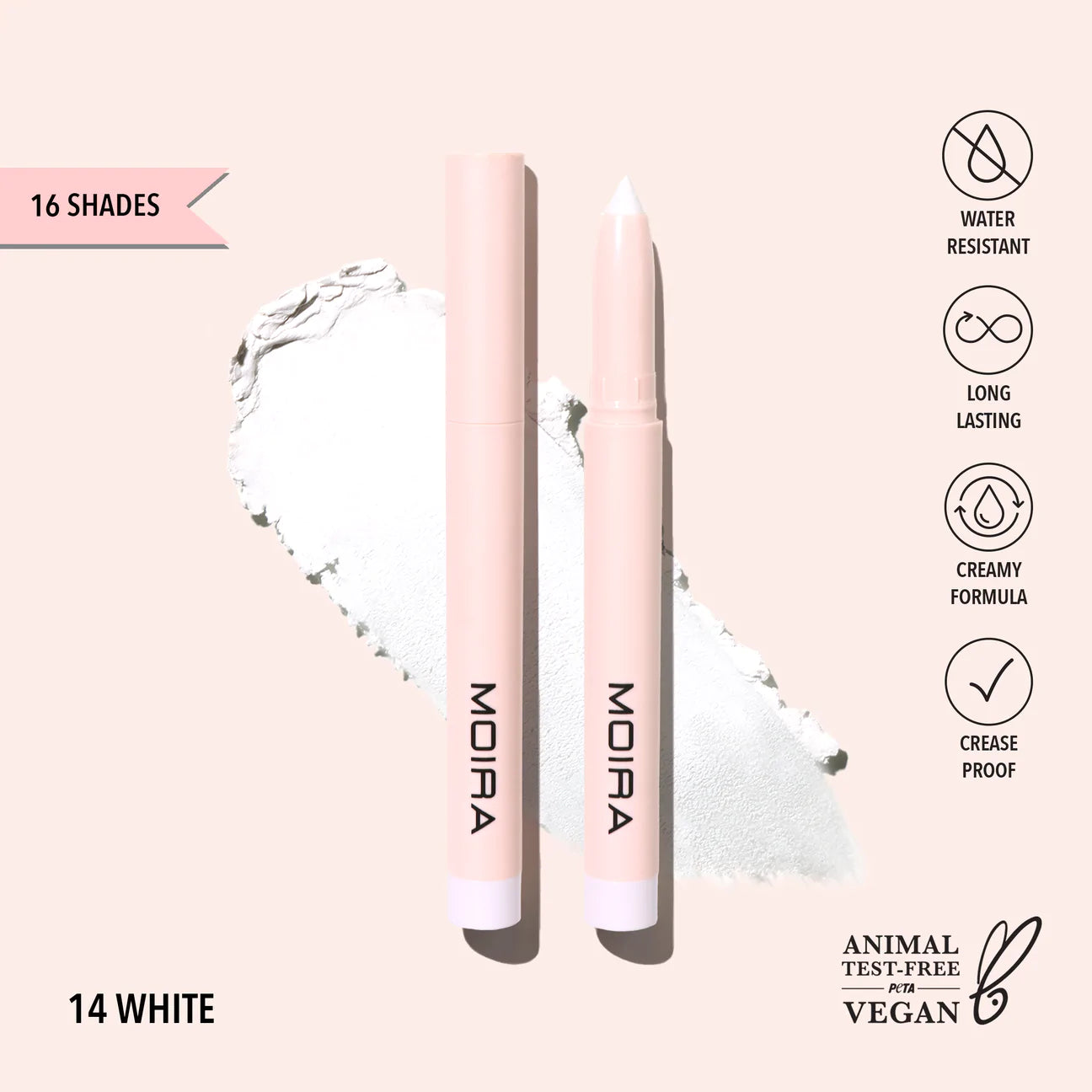 95 At Glance Stick Shadow - 014 White